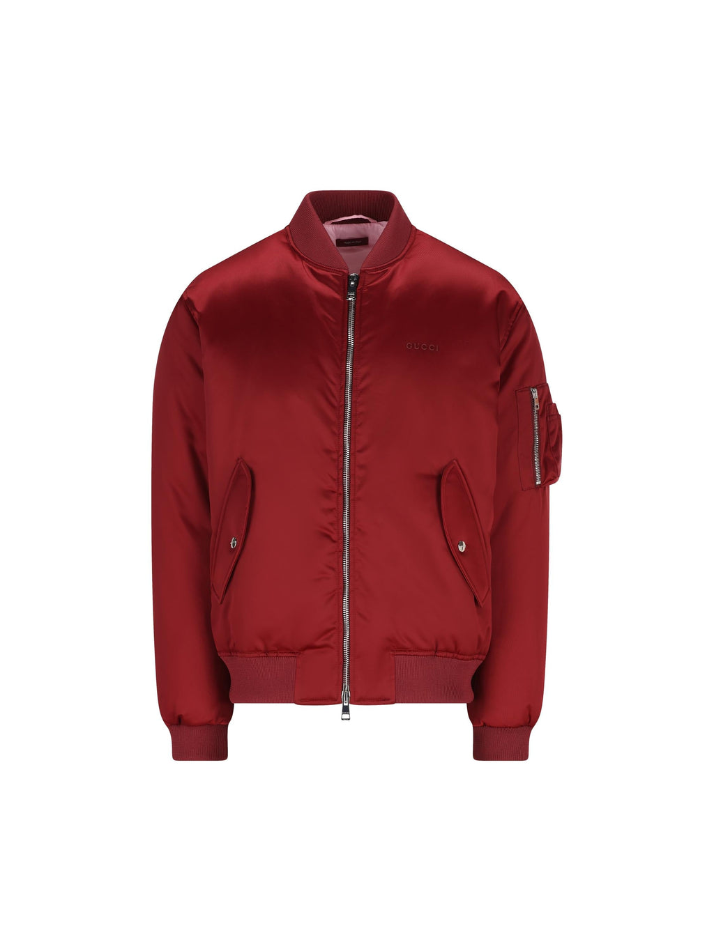 Оригінальна Bomber In Gg Fabric Gucci – боковий вид