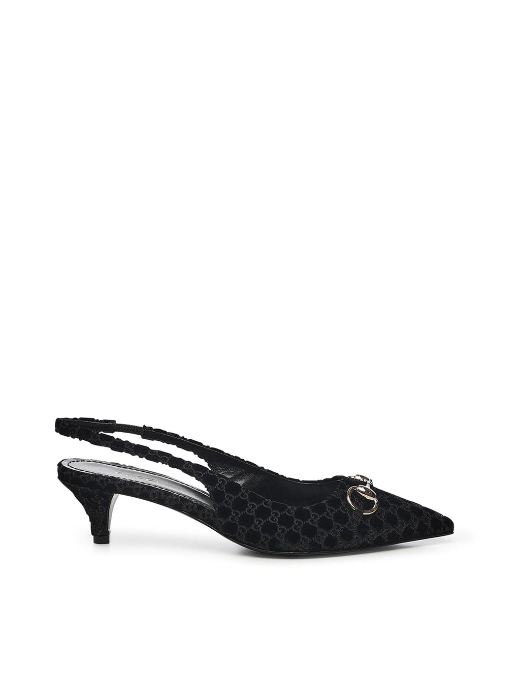 Décolleté Slingback Con Morsetto Gucci оригінал – Купити в Україні – боковий вид