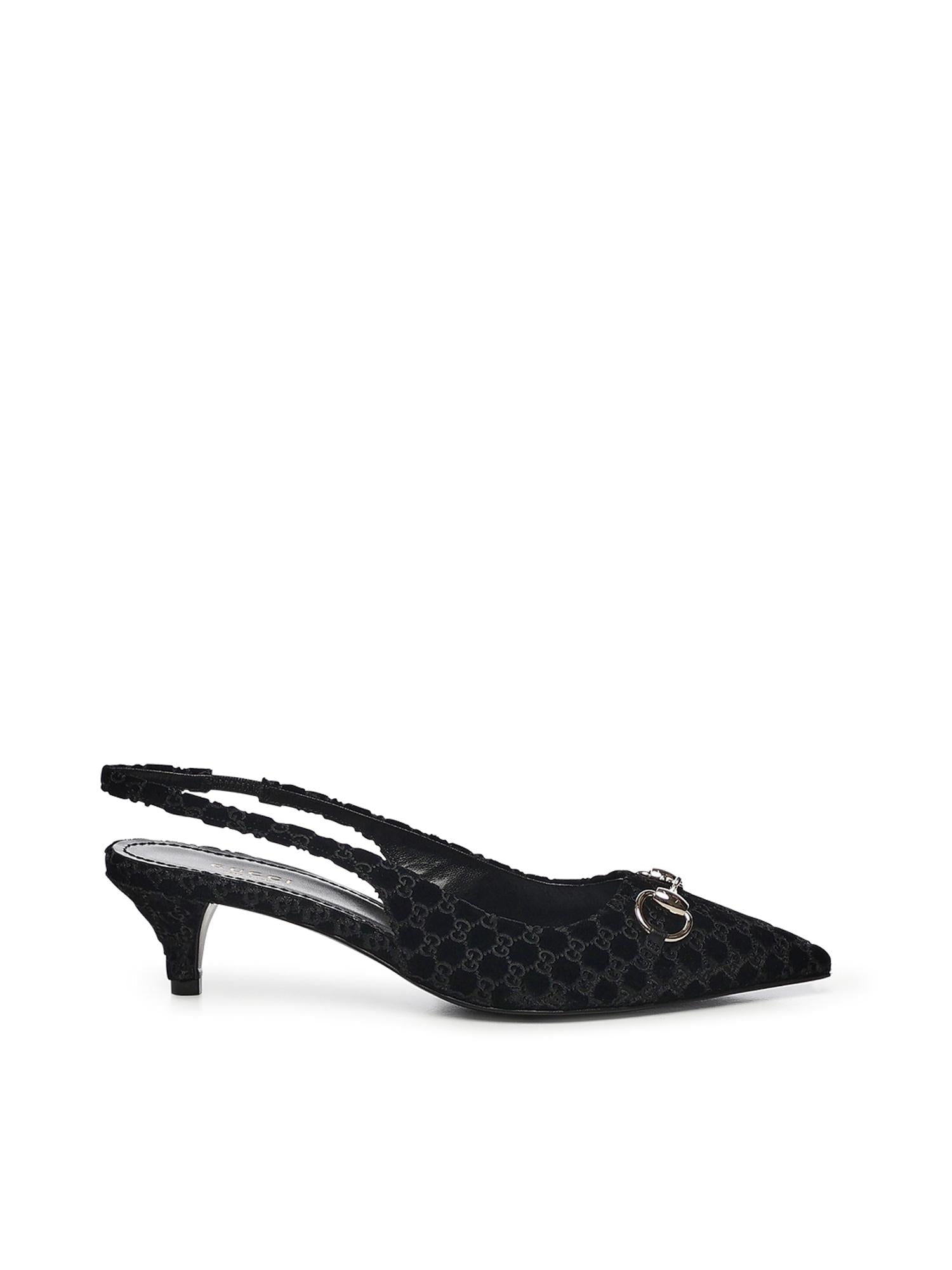 Décolleté Slingback Con Morsetto Gucci оригінал – Купити в Україні – боковий вид