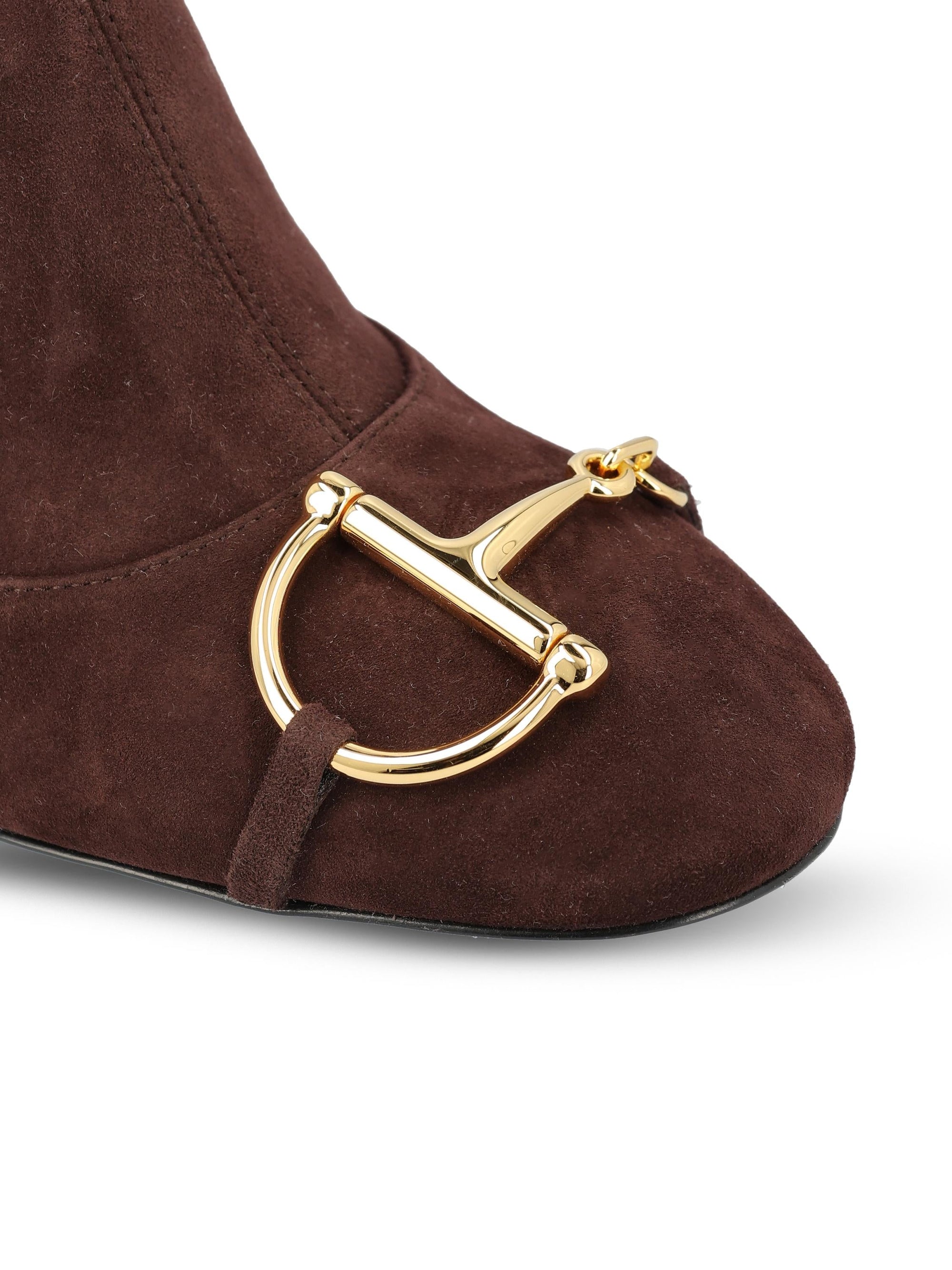 Оригінальна Ankle Boot With Half Buckle Gucci – збільшений вид