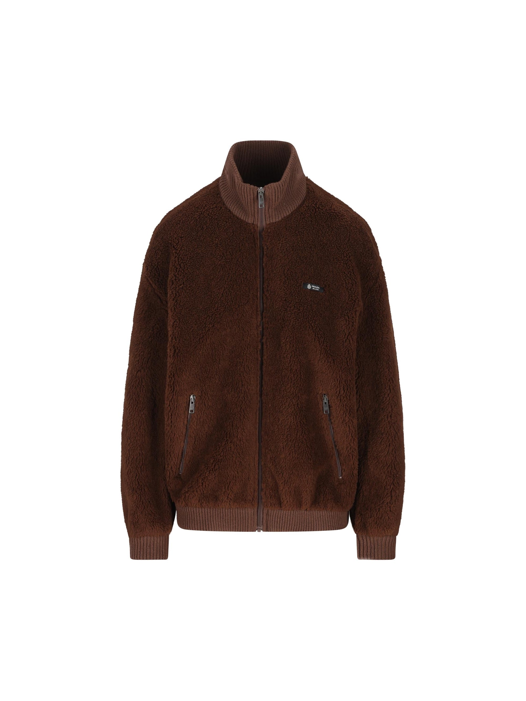 Fleece Jacket Prada – Гарантія оригінальності – боковий вид