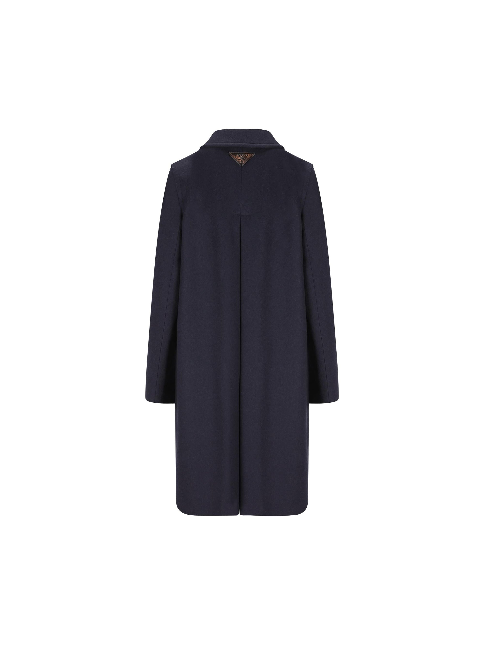 Wool Coat Prada – Гарантія оригінальності – вид ззаду