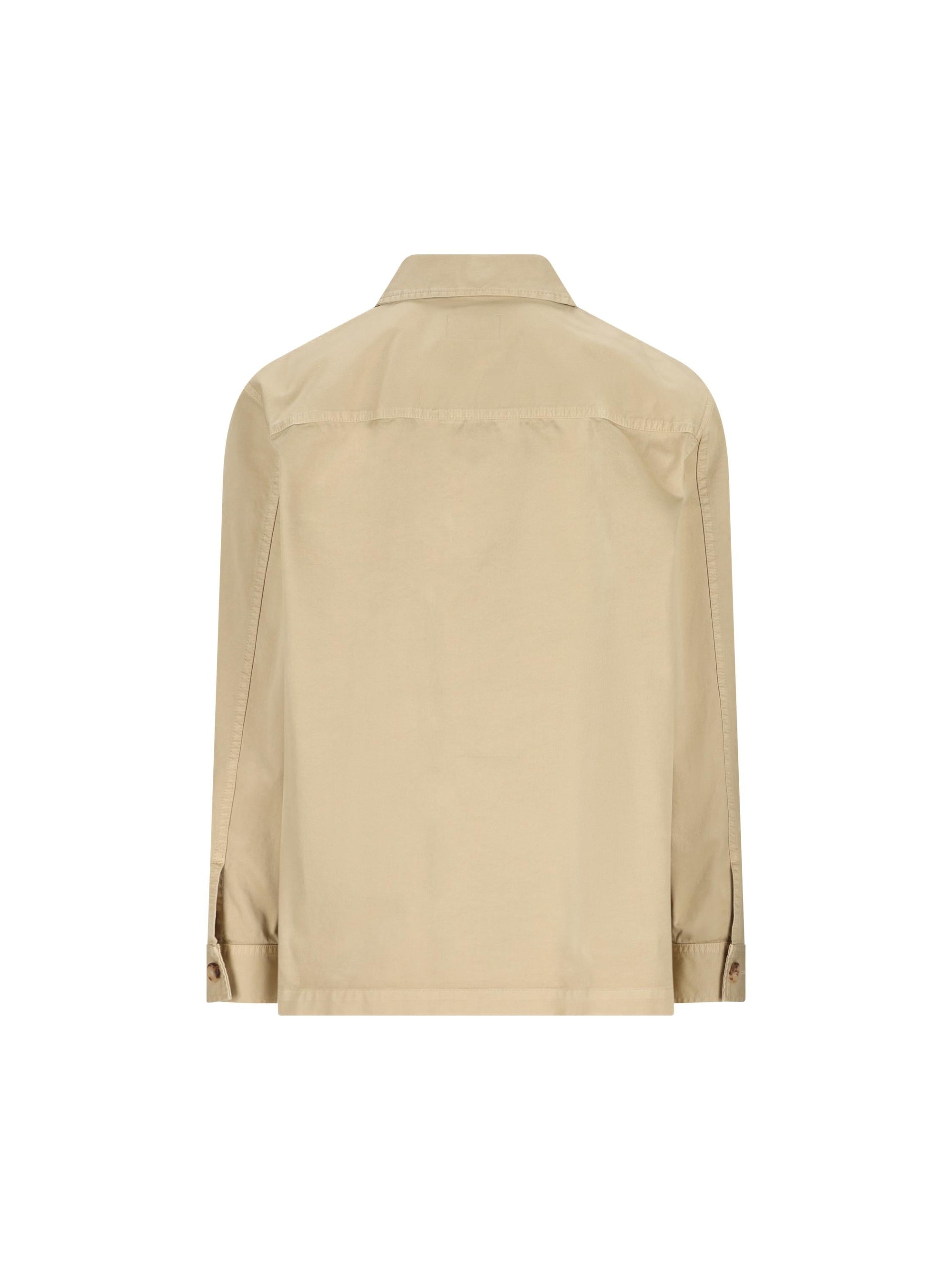 Оригінальна Overshirt In Cotone Saint laurent – вид ззаду