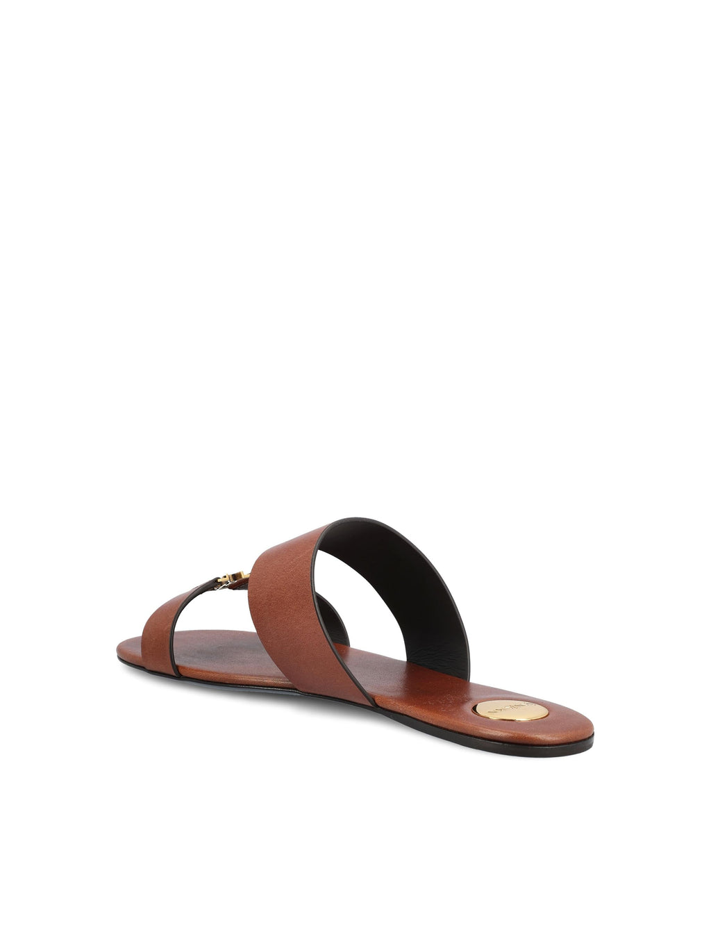 Leather Calfskin Sandals Saint laurent оригінал – Купити в Україні – детальний вид