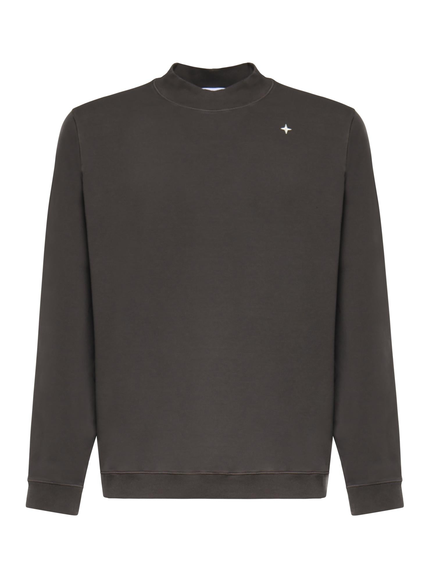 Felpa In Cotone Stretch Stone island – Гарантія оригінальності – боковий вид