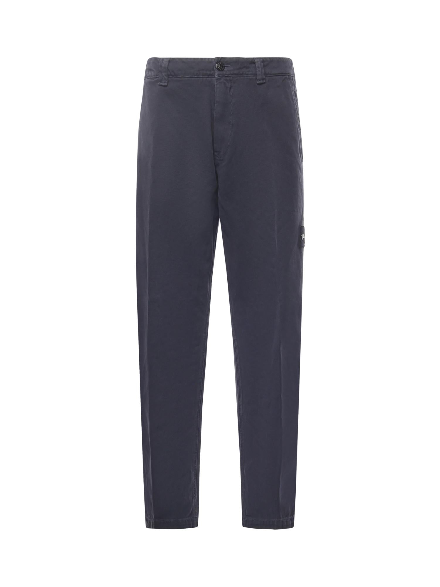 Pantalone Chino In Cotone Stone island оригінал – Купити в Україні – боковий вид