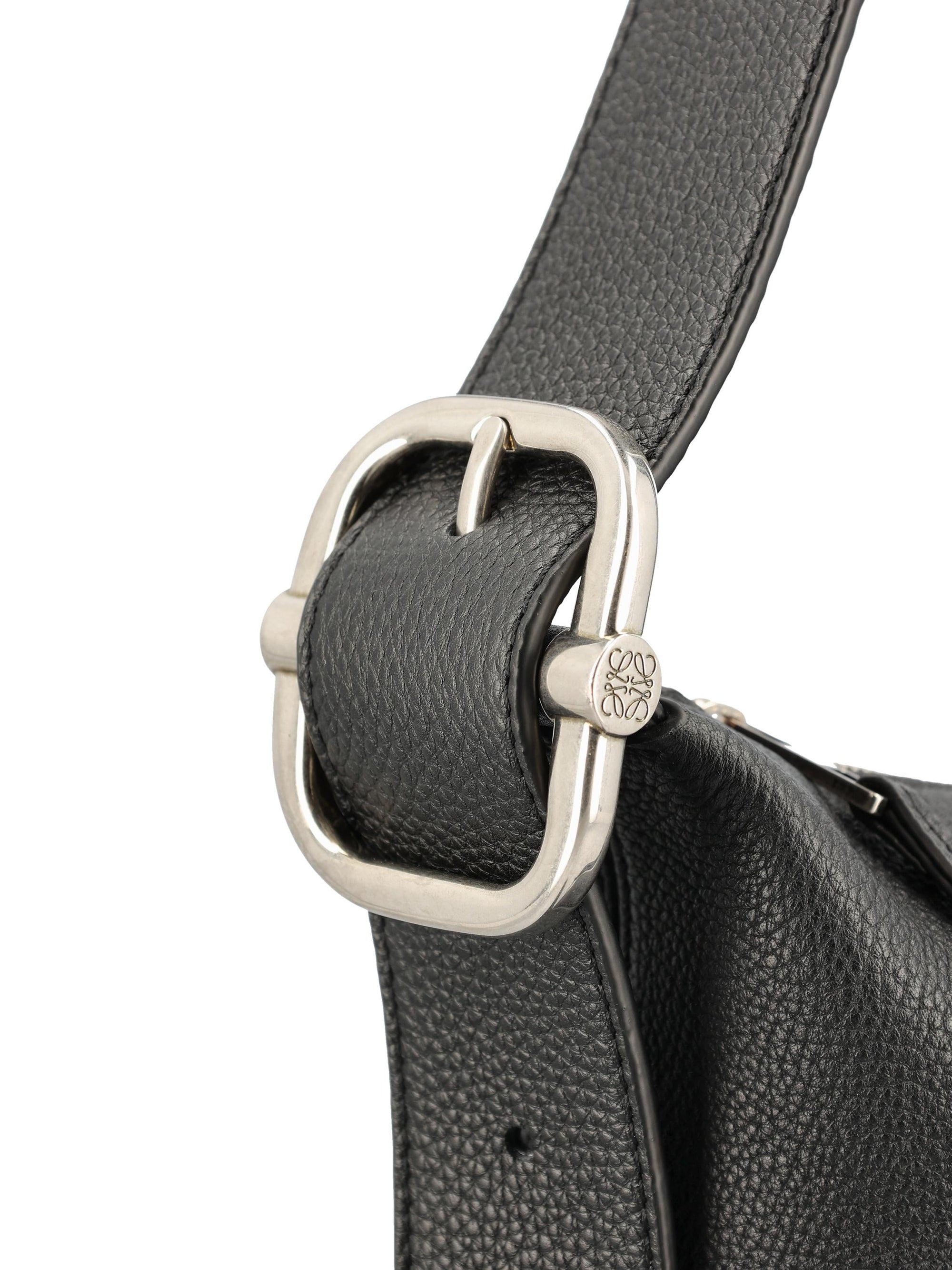 Hobo Loop Bag In Leather Loewe оригінал – Купити в Україні – збільшений вид