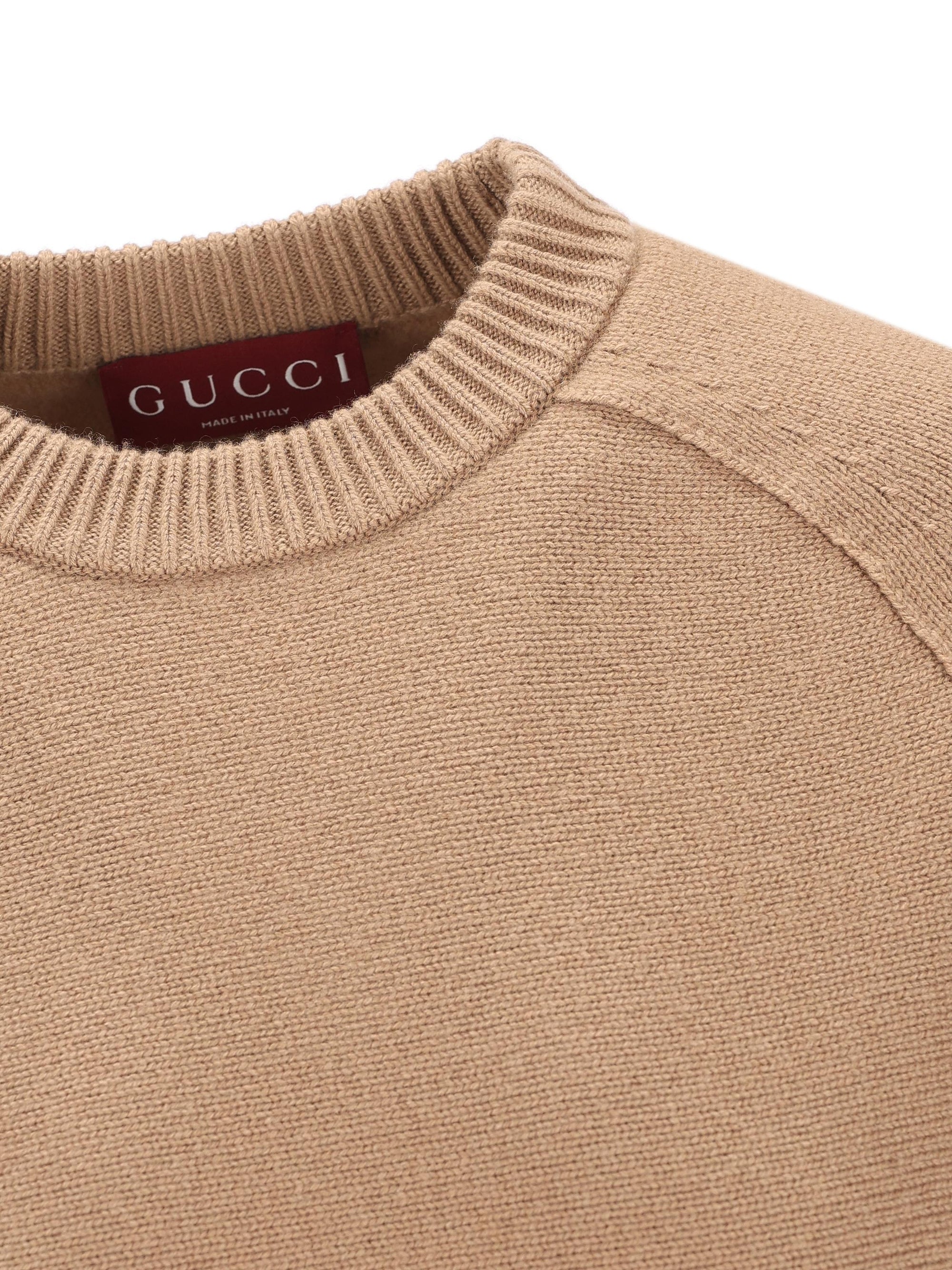 Оригінальна Wool And Cashmere Sweater Gucci – збільшений вид