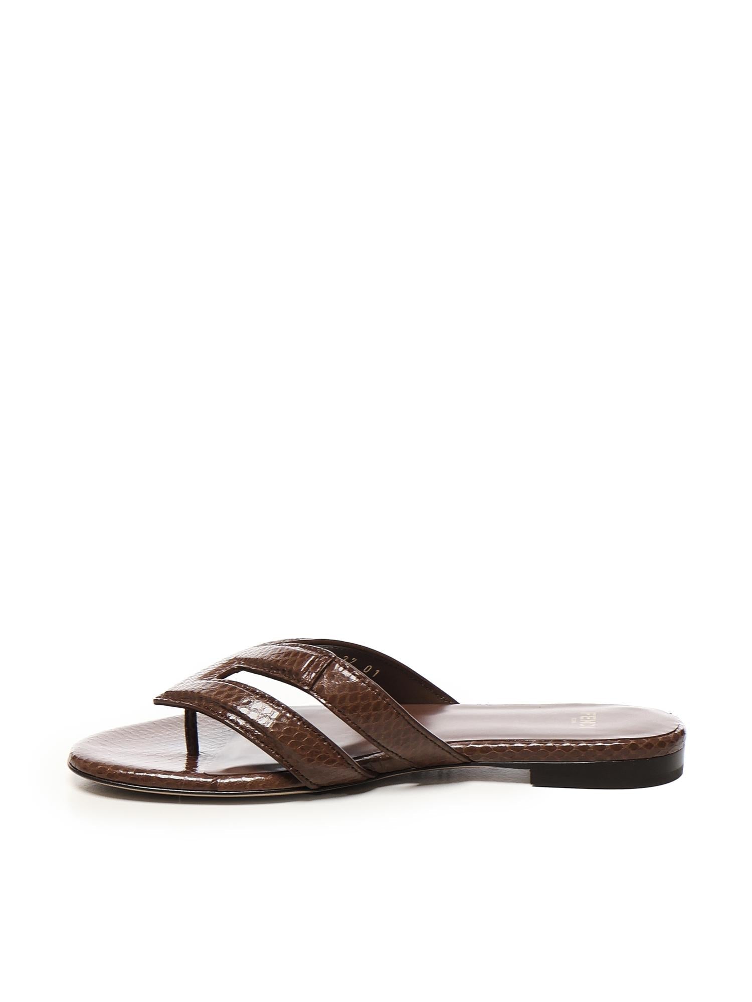 Оригінальна Infradito Flatform Fendi Fling Fendi – збільшений вид