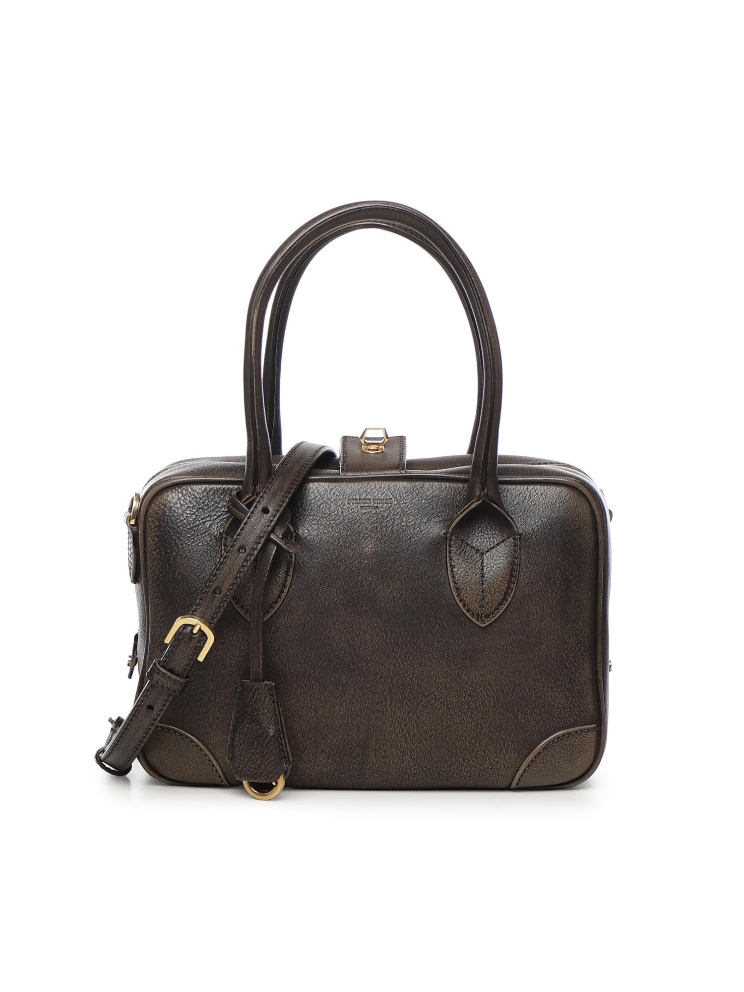 Borsa Vita In Pelle Golden goose – Гарантія оригінальності – боковий вид