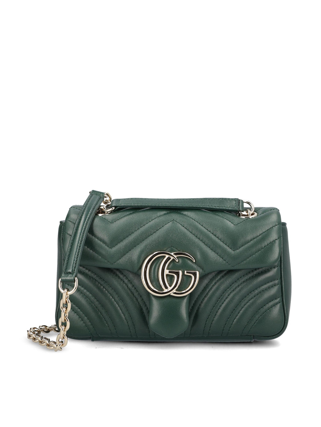 Borsa A Spalla Gg Marmont Piccola Gucci – Гарантія оригінальності – боковий вид