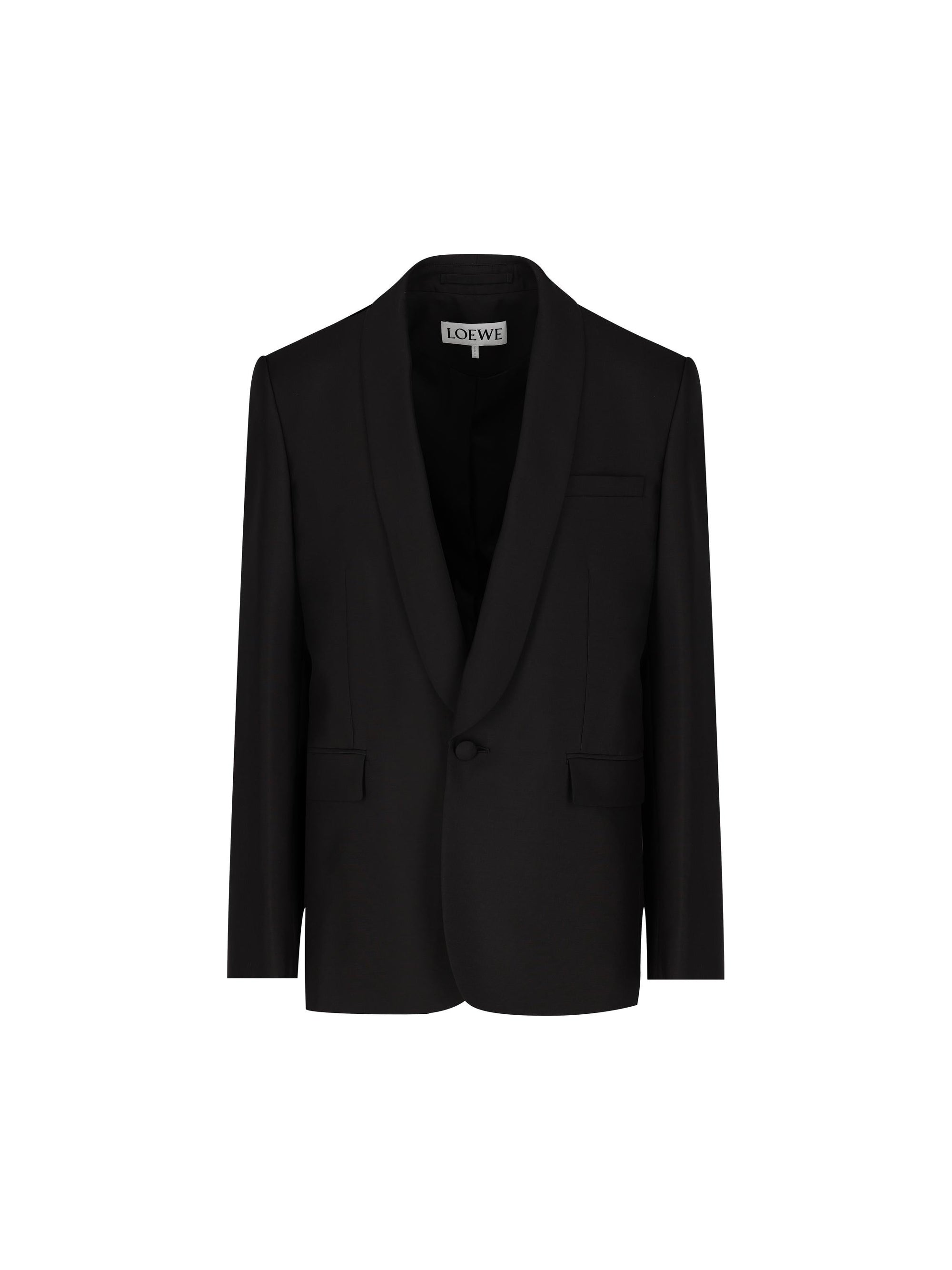 Wool And Silk Jacket Loewe оригінал – Купити в Україні – боковий вид