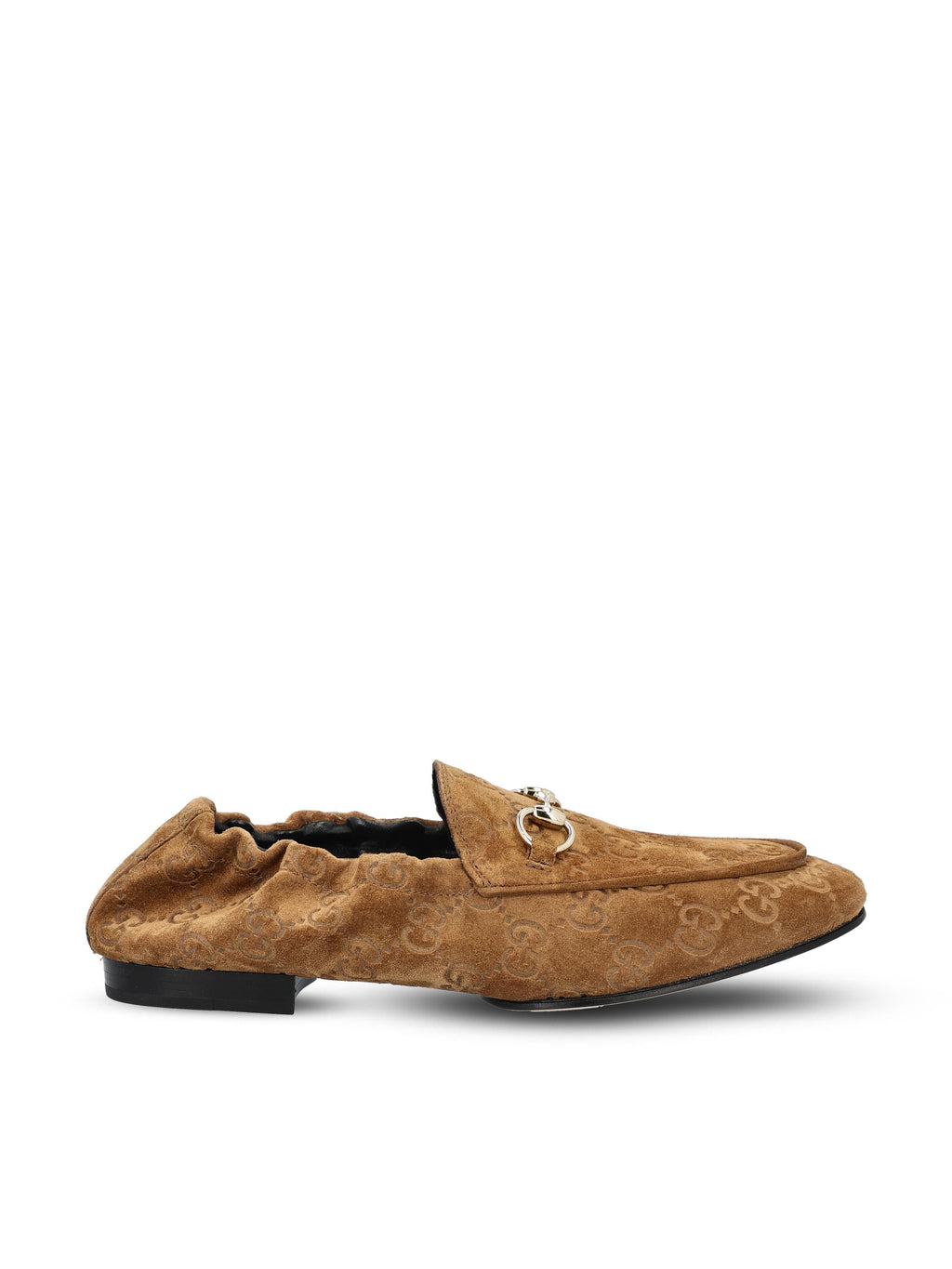 Оригінальна Suede Leather Loafers Gucci – боковий вид