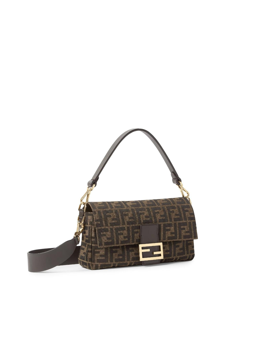 Оригінальна Borsa Baguette® Ff Jacquard Fendi – вид ззаду