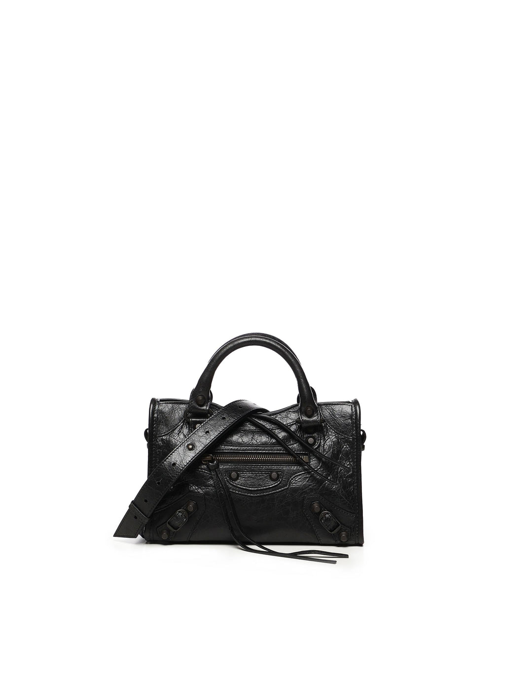Borsa Le City Mini In Pelle DI Agnello Arena Balenciaga оригінал – Купити в Україні – боковий вид