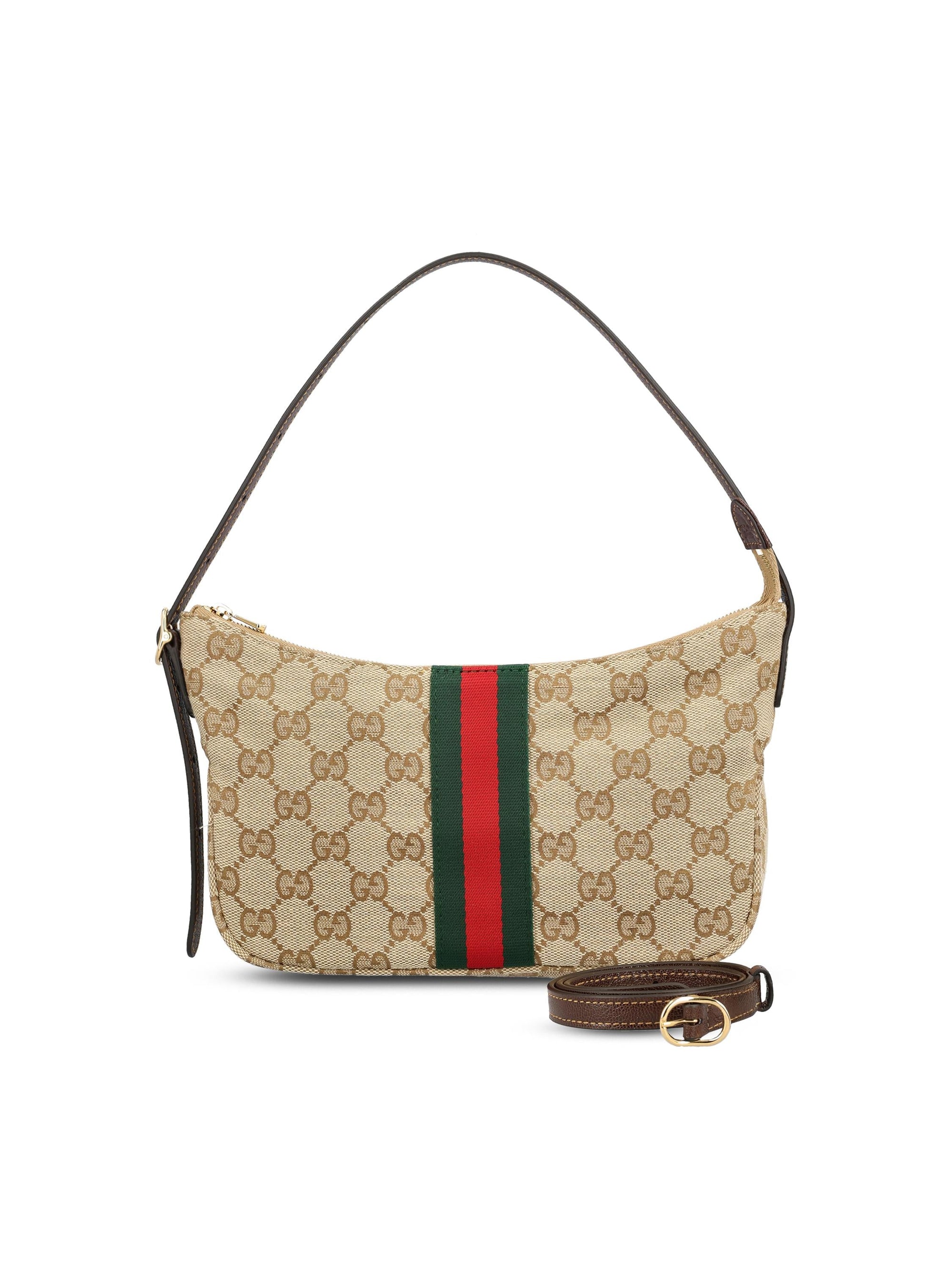 Borsa A Tracolla Lunetta Piccola Gucci – Гарантія оригінальності – боковий вид