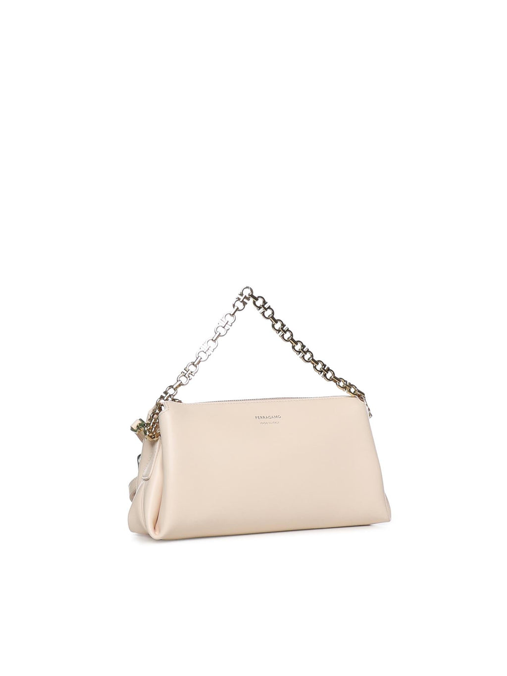 Оригінальна Mini Bag In Pelle Con Logo Salvatore ferragamo – вид ззаду