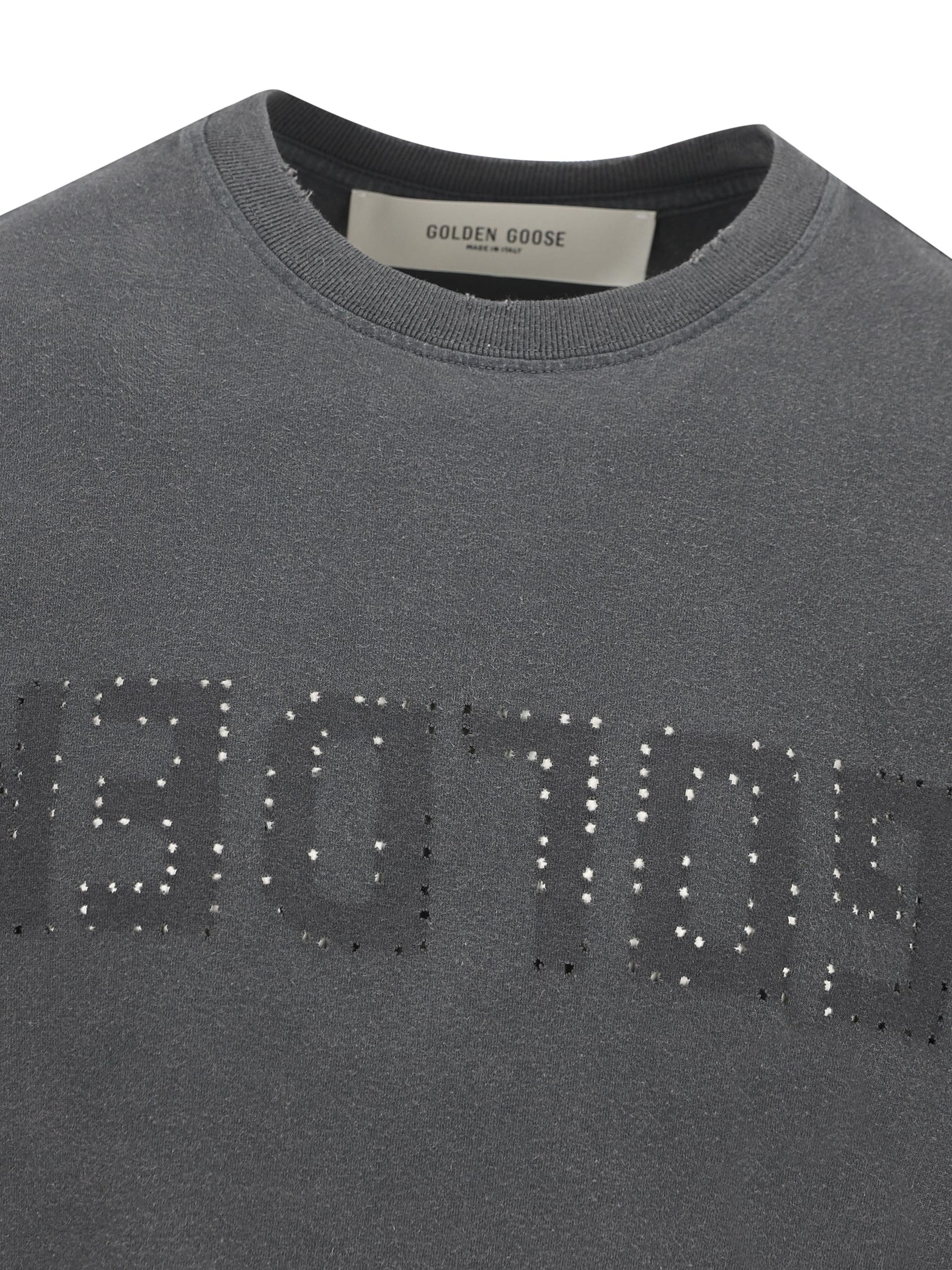 Оригінальна Cotton T Shirt Golden goose – детальний вид