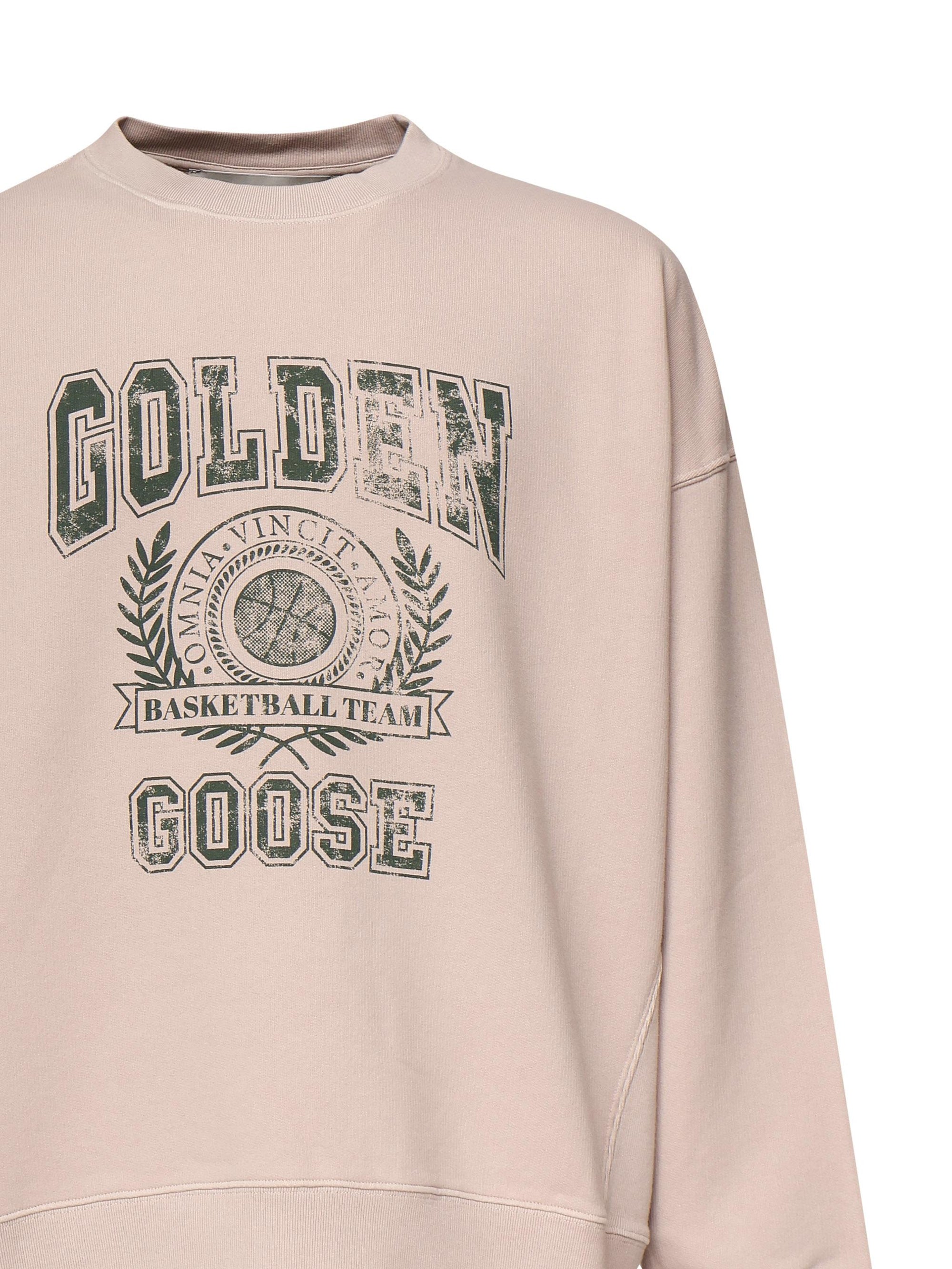 Оригінальна Felpa Journey Con Stampa Golden goose – вид ззаду
