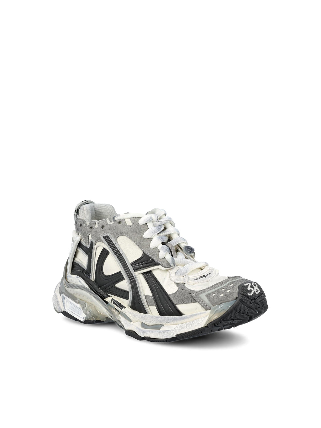Оригінальна Sneakers Runner In Mesh Balenciaga – вид ззаду