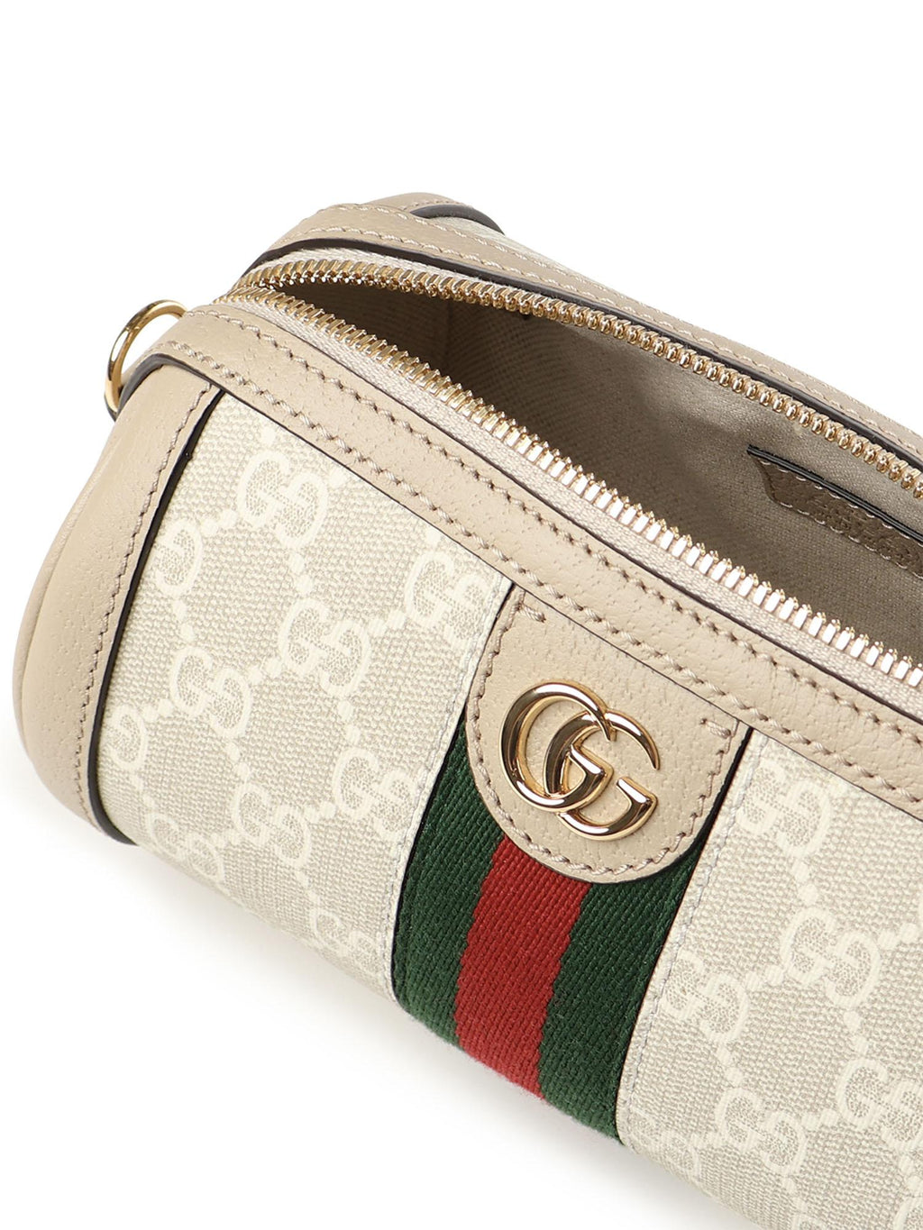 Borsa A Cilindro Ophidia Mini In Tessuto Gg Gucci – Гарантія оригінальності – збільшений вид