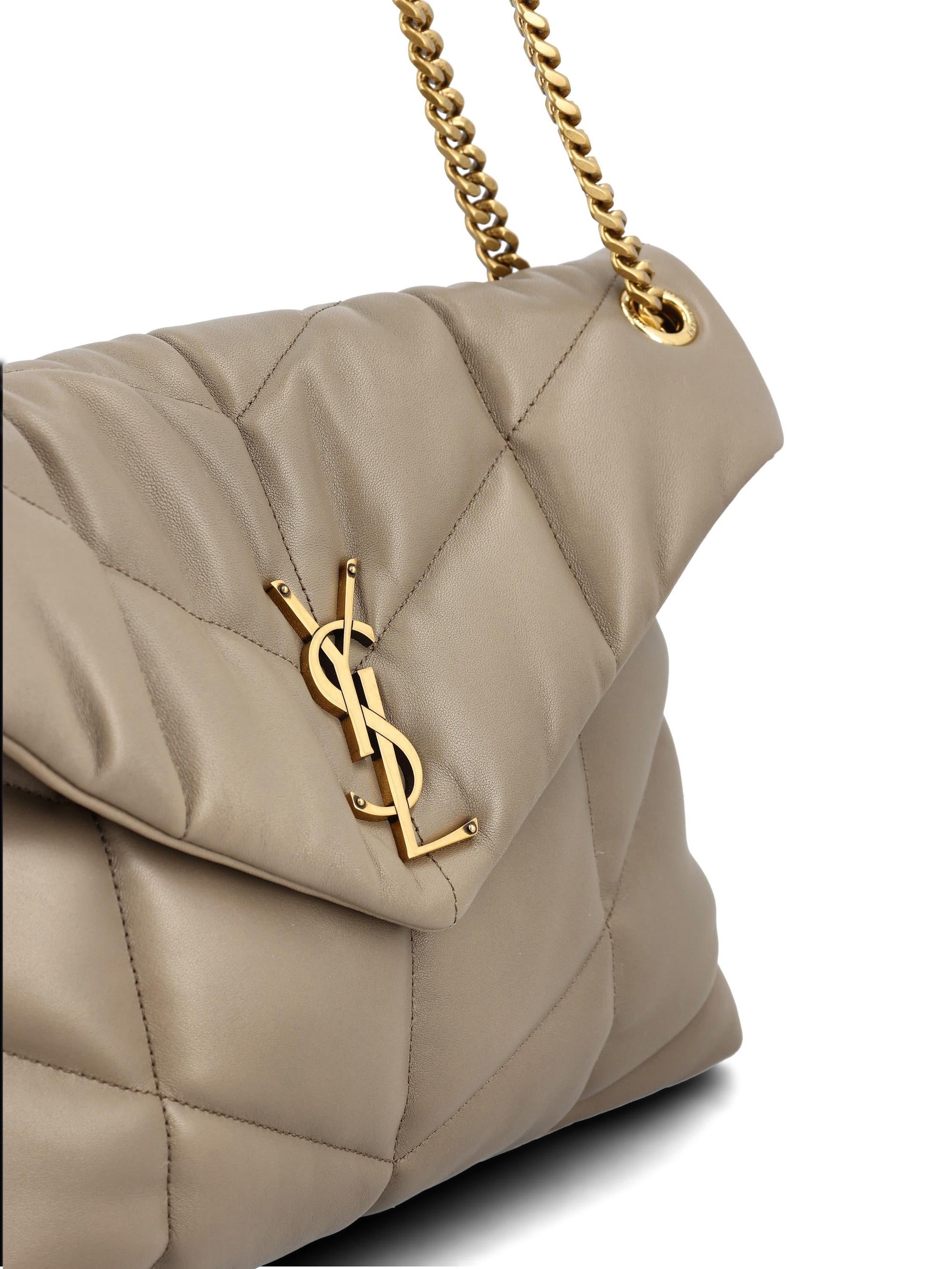 Medium Leather Puffer Bag Saint laurent оригінал – Купити в Україні – збільшений вид