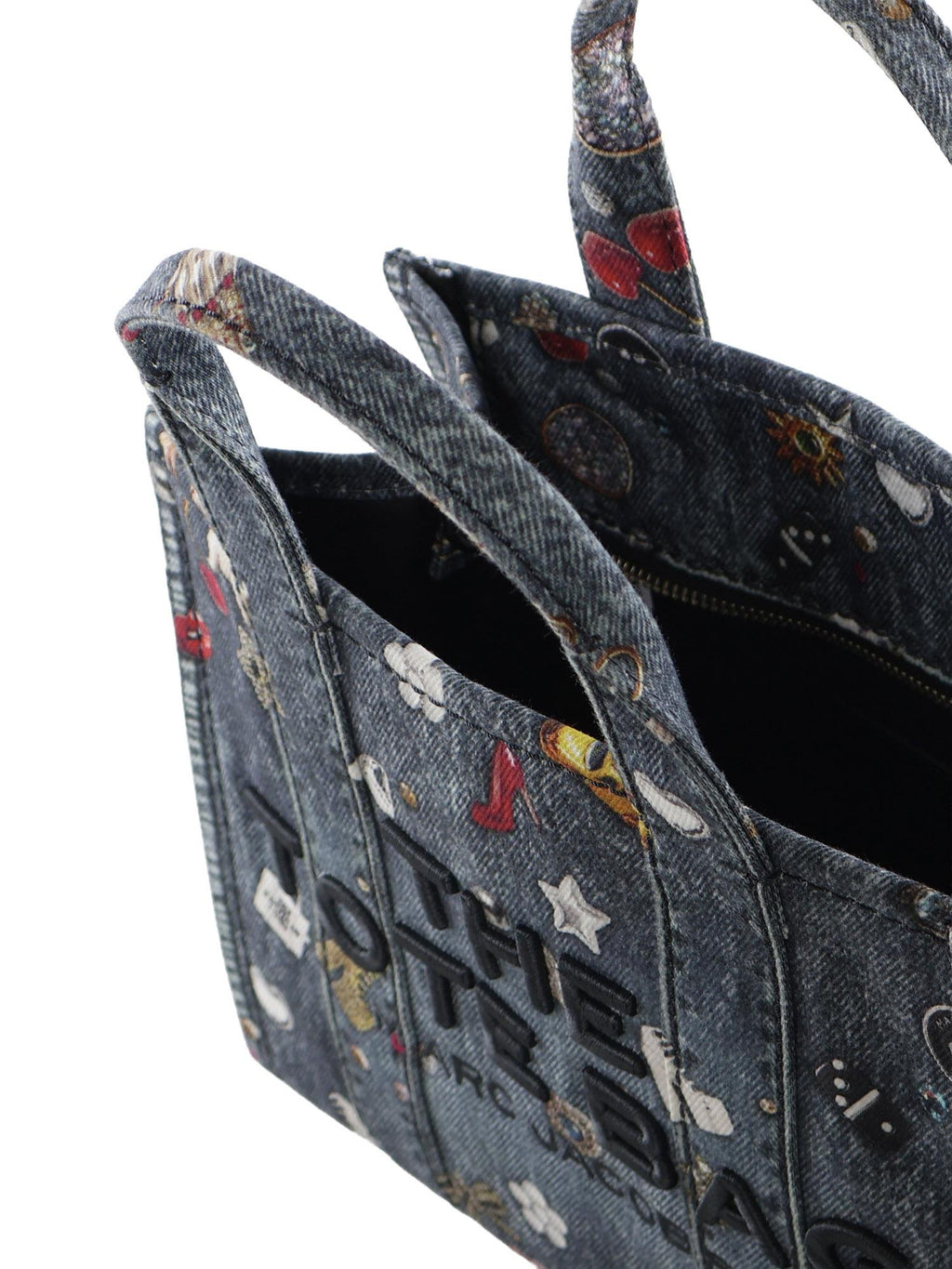 Оригінальна Borsa The Small Tote Con Logo Marc jacobs – збільшений вид