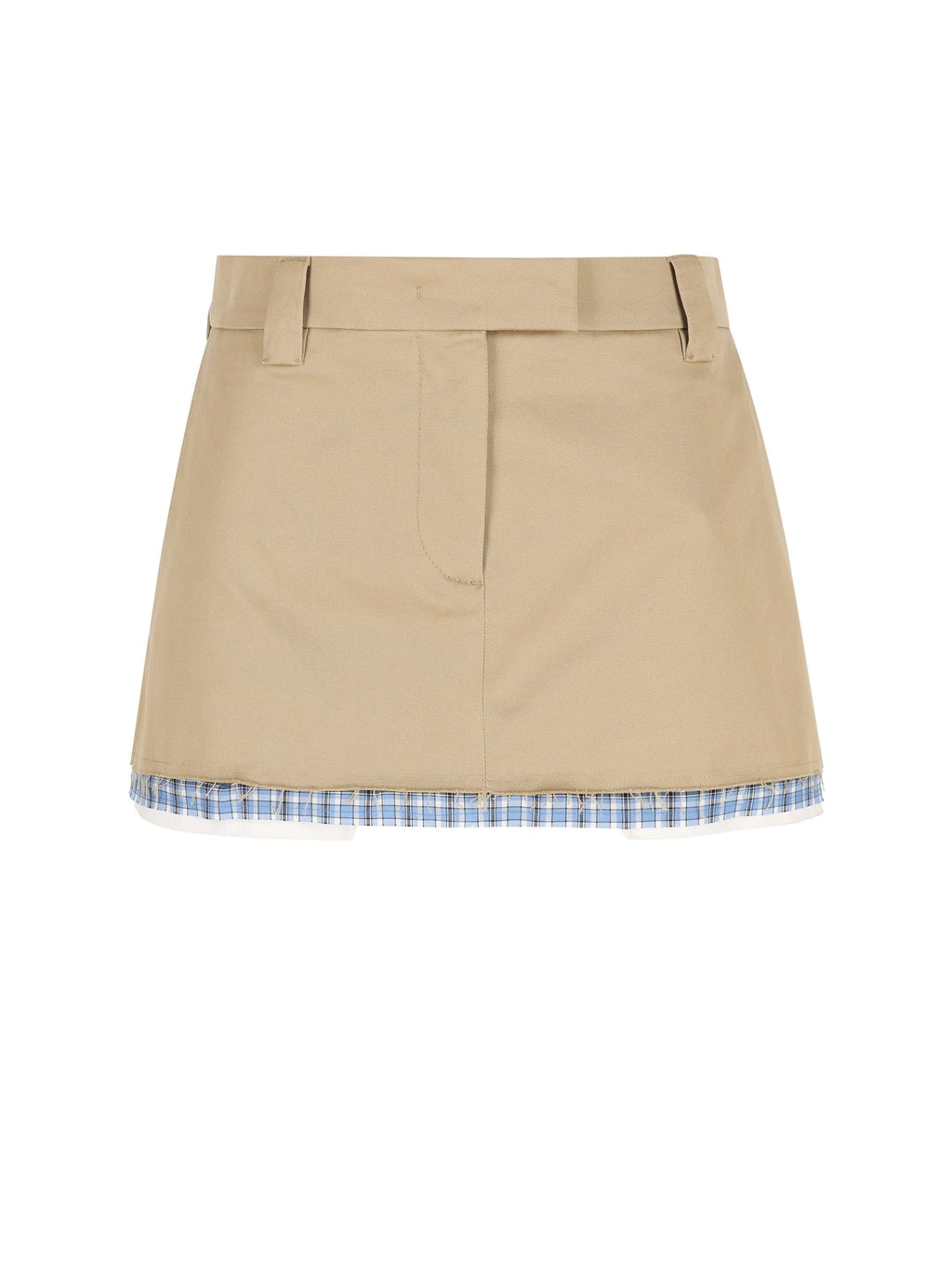 Cotton Skirt Miu miu оригінал – Купити в Україні – боковий вид