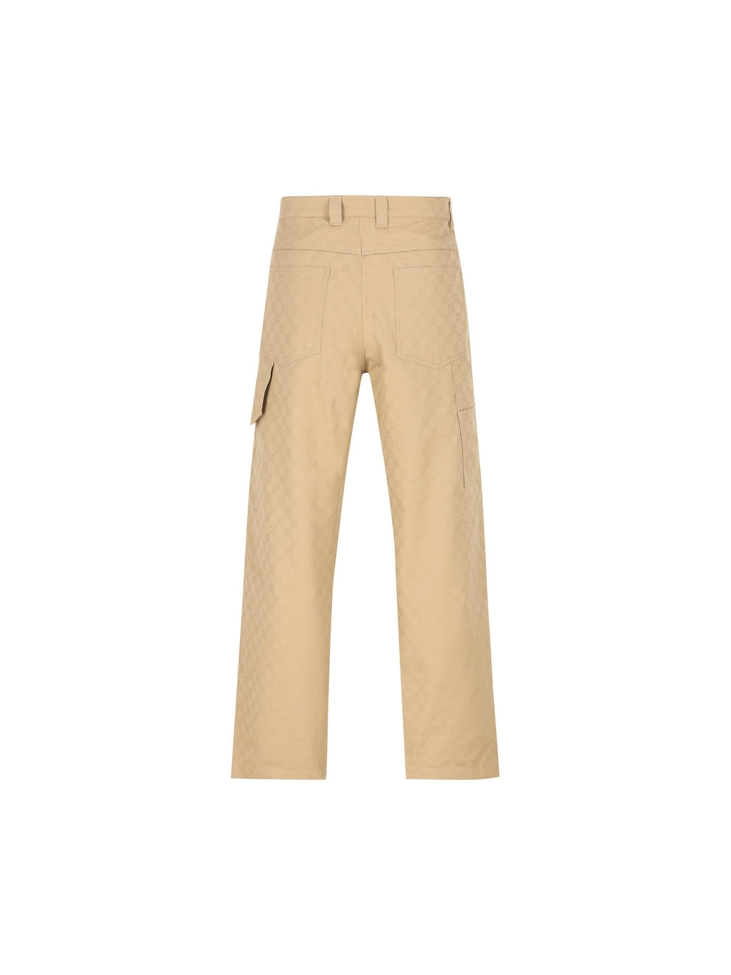 Cotton Gabardine Trousers Gucci оригінал – Купити в Україні – вид ззаду