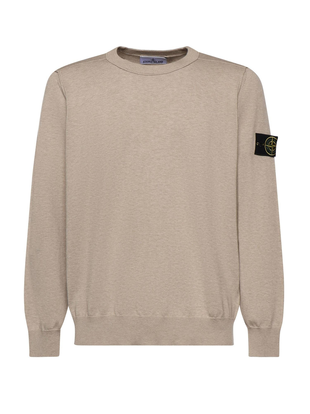 Оригінальна Maglione In Cotone Con Logo Stone island – боковий вид