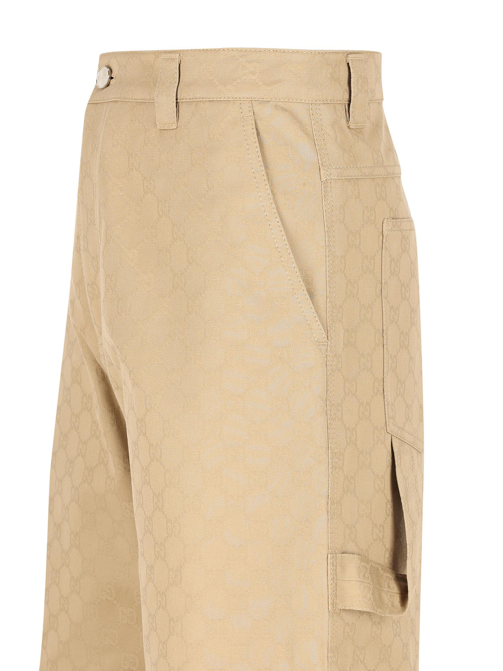 Cotton Gabardine Trousers Gucci оригінал – Купити в Україні – детальний вид