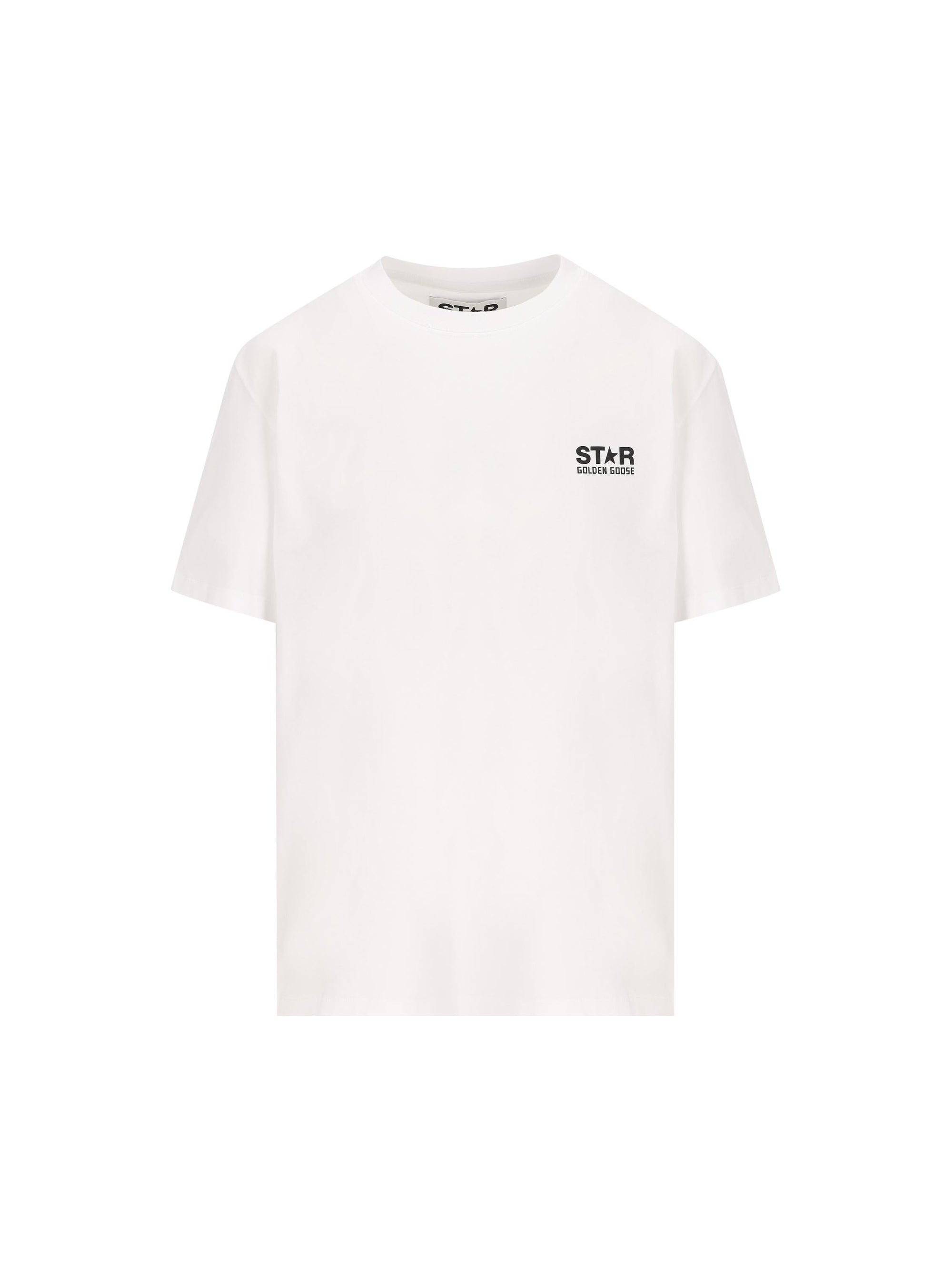 Оригінальна Cotton T Shirt Golden goose – боковий вид