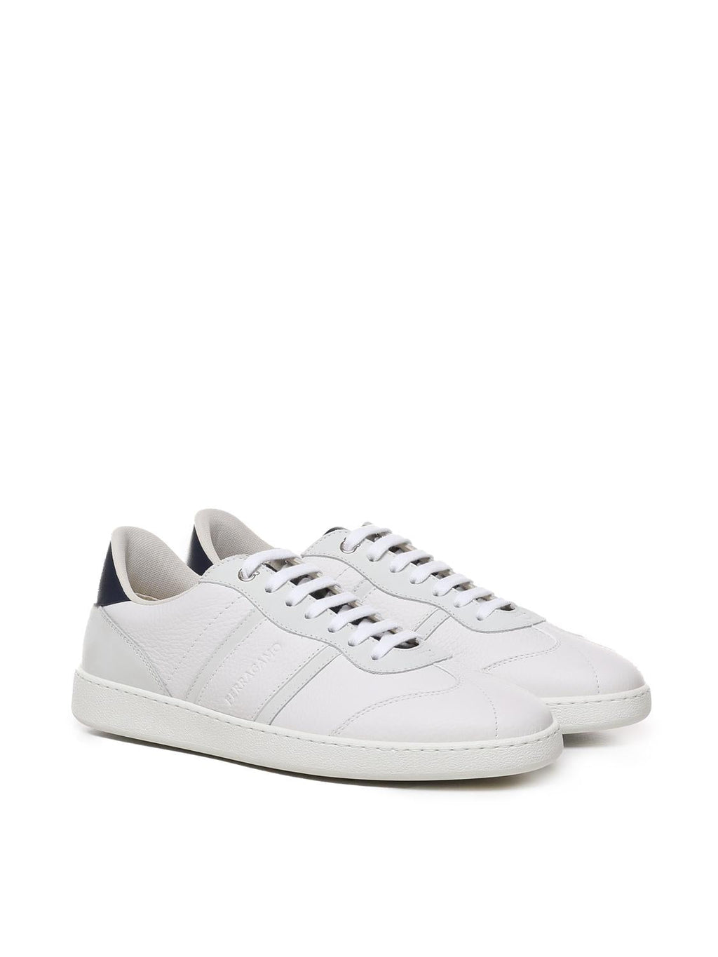 Sneakers Con Logo Goffrato Salvatore ferragamo оригінал – Купити в Україні – вид ззаду