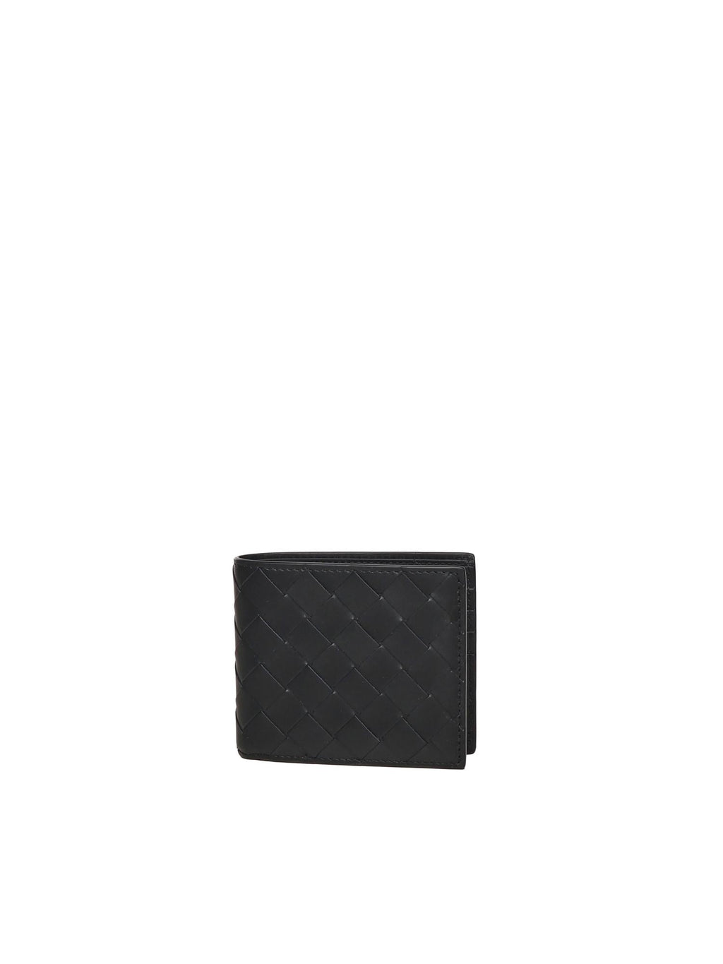 Оригінальна Portafoglio Intrecciato Bi-Fold Bottega veneta – боковий вид