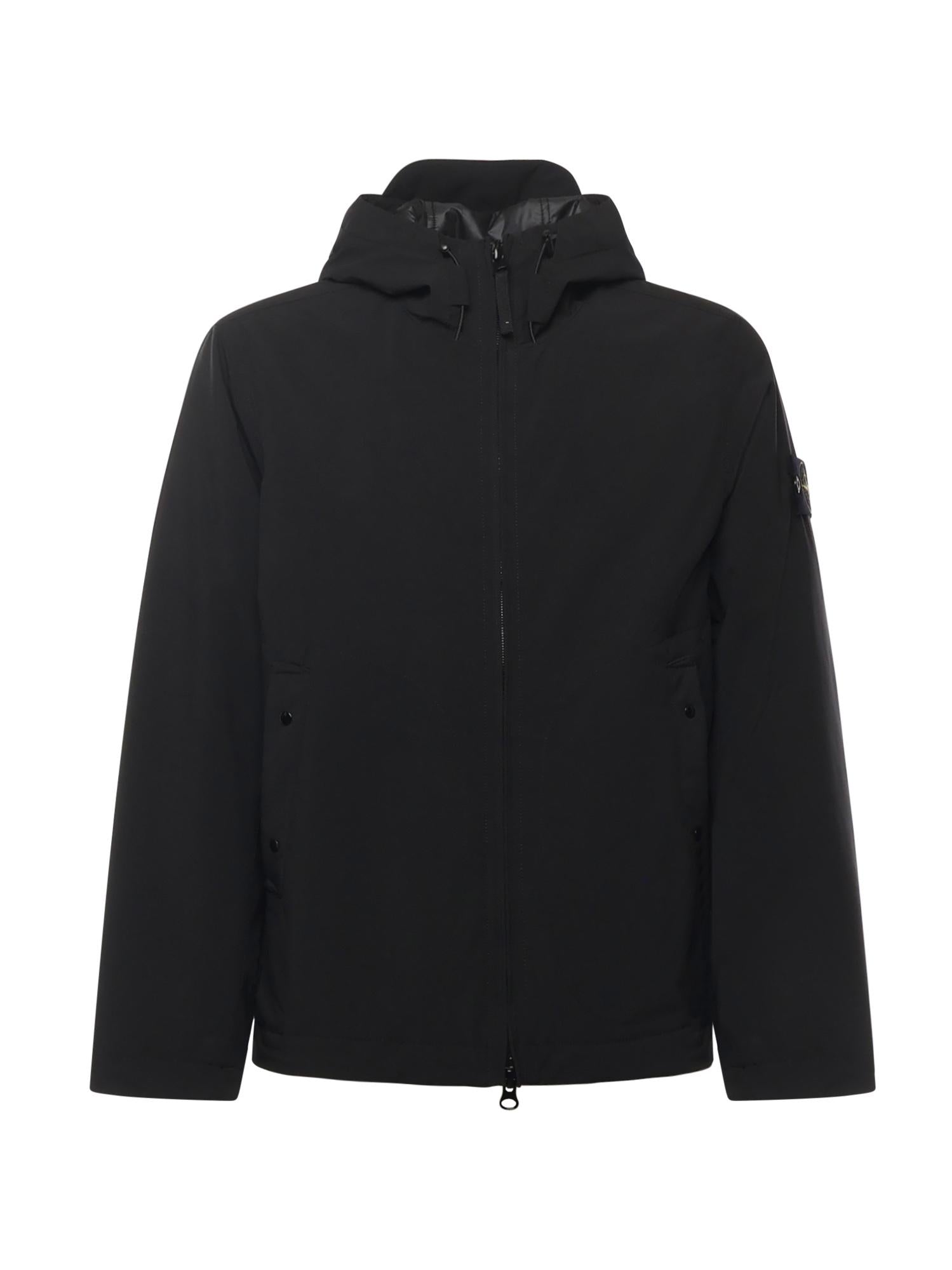 Giacca Imbottita Con Logo Stone island оригінал – Купити в Україні – боковий вид