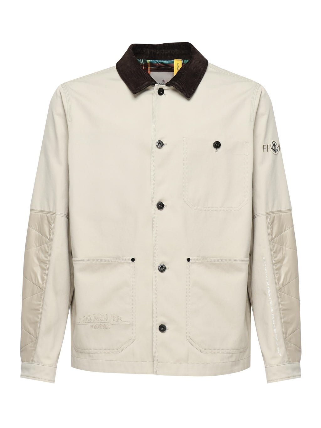 Giacca Camicia Geike X Frgmt Moncler – Гарантія оригінальності – боковий вид