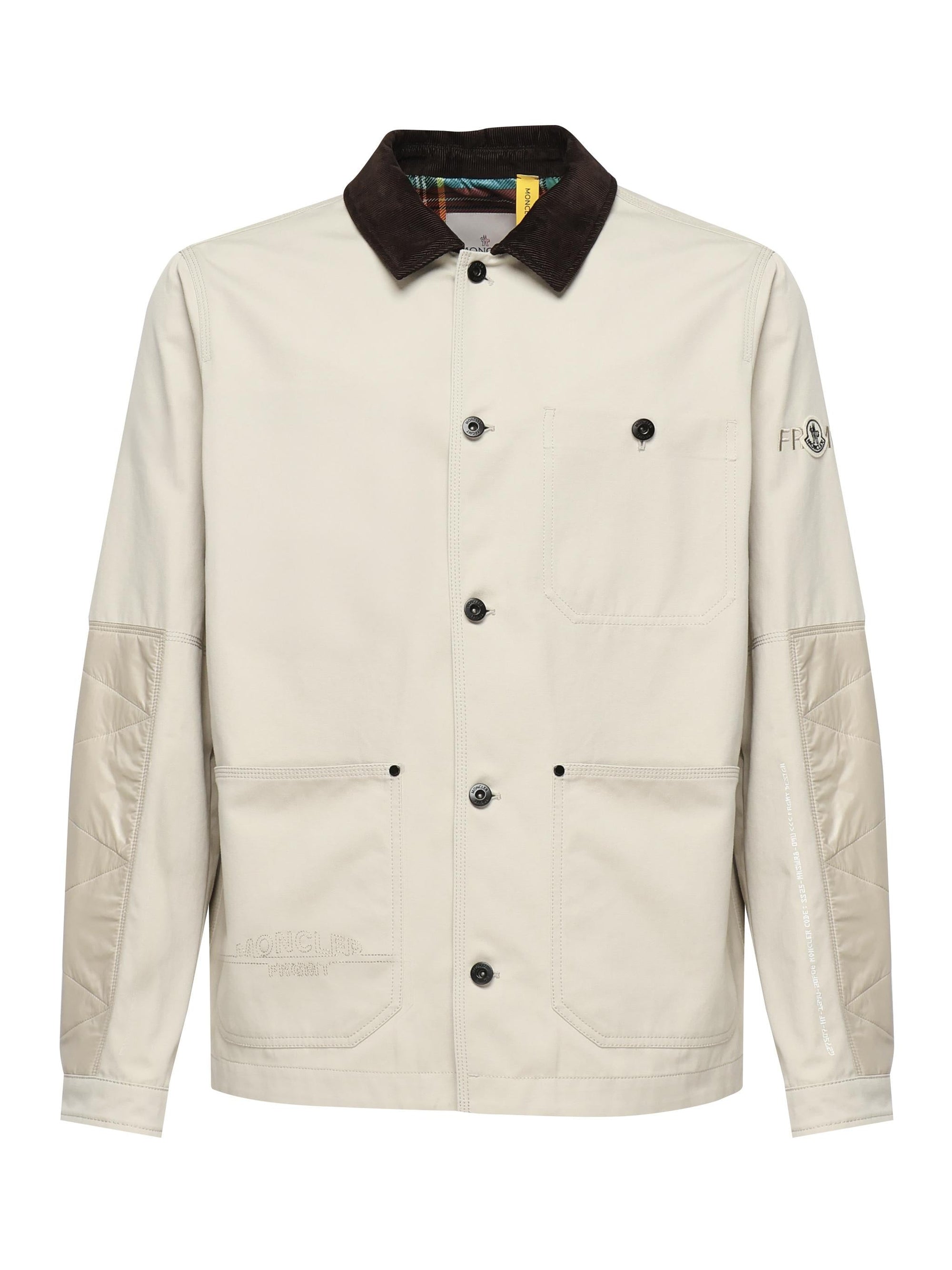 Giacca Camicia Geike X Frgmt Moncler – Гарантія оригінальності – боковий вид
