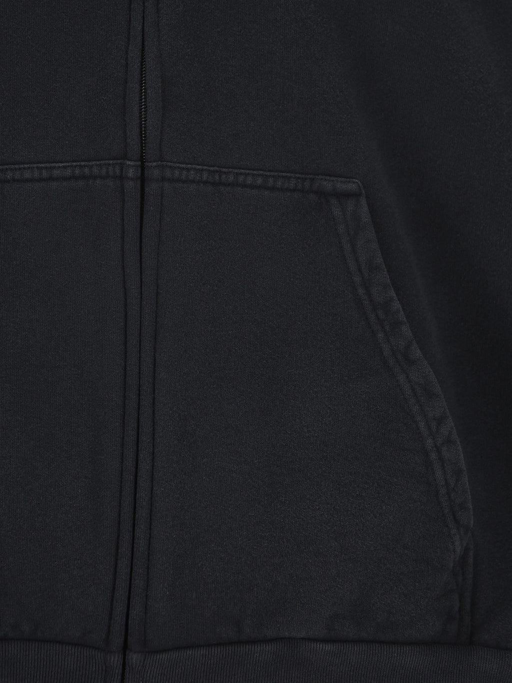 Hoodie With Zip, Stripe Detail, And Patch Balenciaga – Гарантія оригінальності – детальний вид