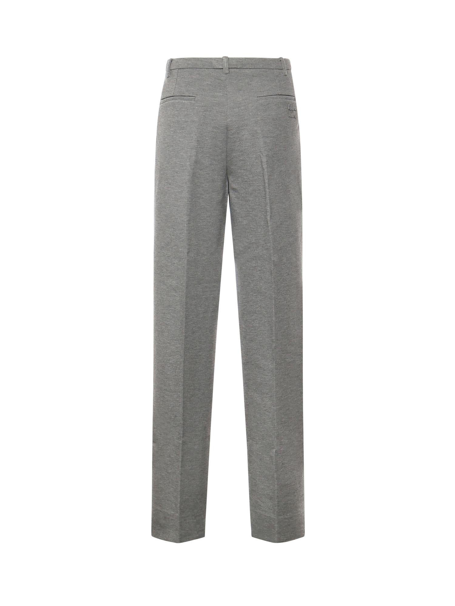 Оригінальна Pantaloni In Maglia Punto Stoffa Miu miu – детальний вид