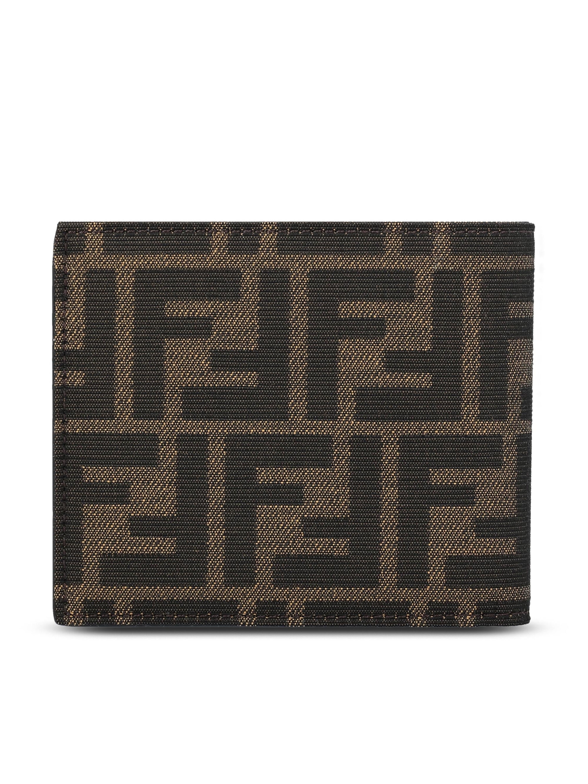 Оригінальна Portafoglio Ff Jacquard Fendi – вид ззаду