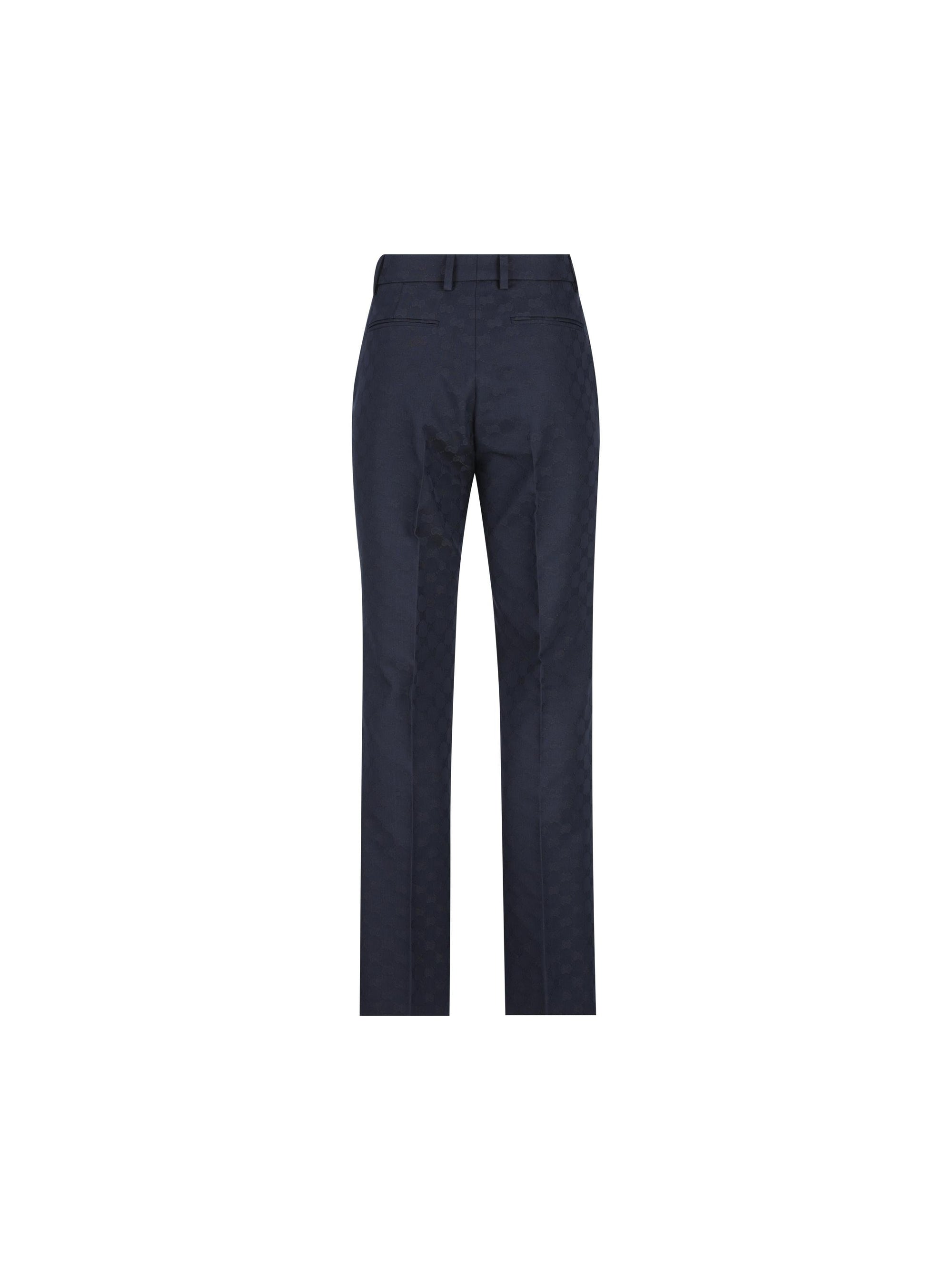 Cotton Trousers Gucci – Гарантія оригінальності – вид ззаду