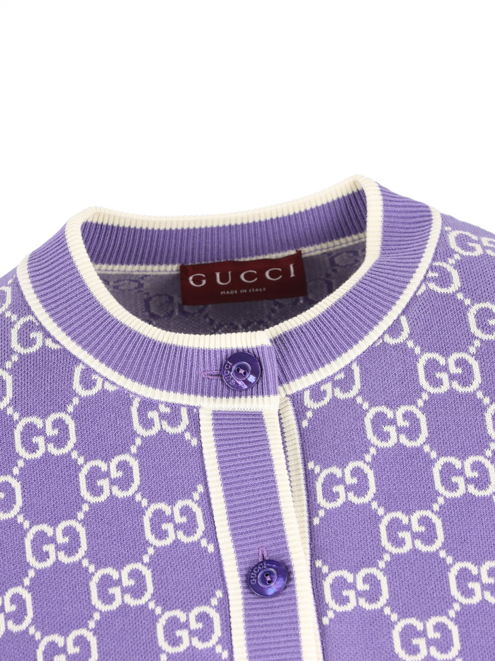 Cotton Cardigan Gucci – Гарантія оригінальності – детальний вид