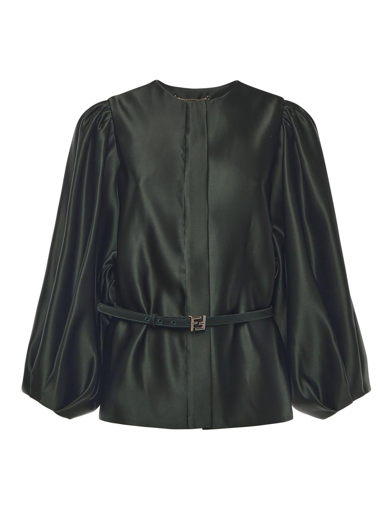 Giacca In Duchesse Fendi – Гарантія оригінальності – боковий вид