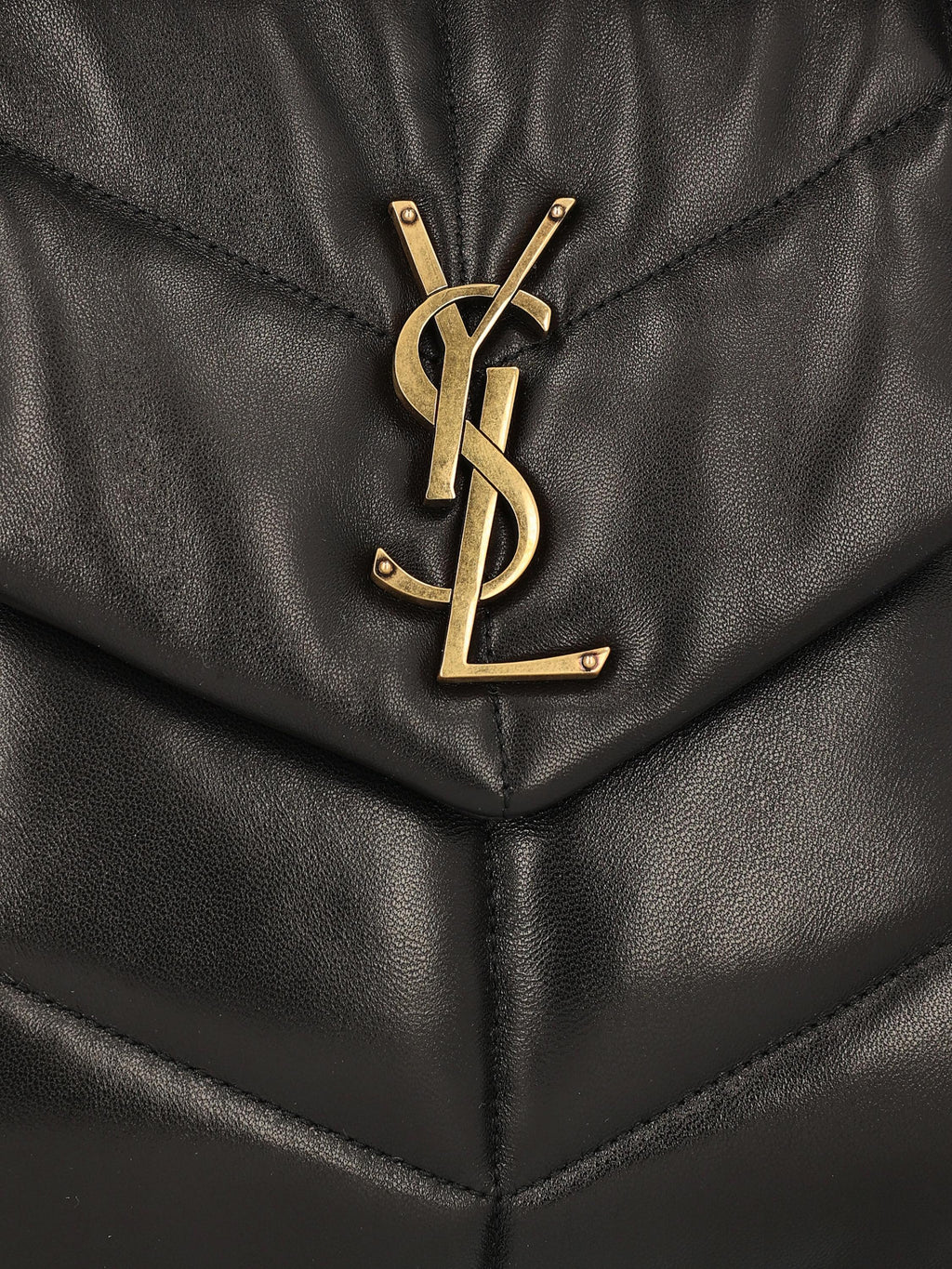 Medium Puffer Leather Bag Saint laurent – Гарантія оригінальності – збільшений вид