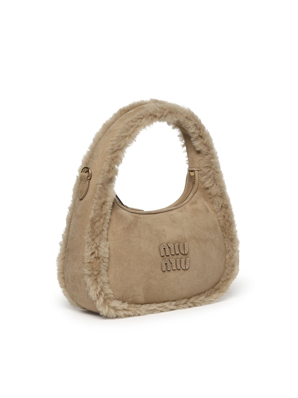 Borsa Wander In Montone Miu miu – Гарантія оригінальності – вид ззаду