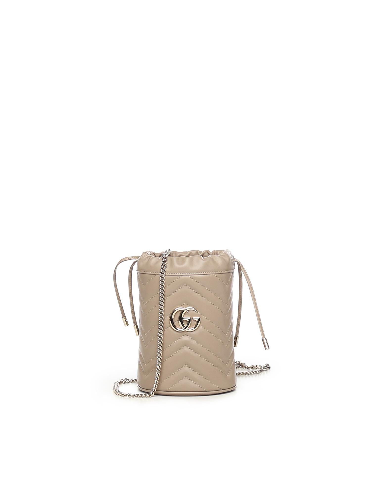 Borsa A Secchiello Gg Marmont Gucci – Гарантія оригінальності – боковий вид
