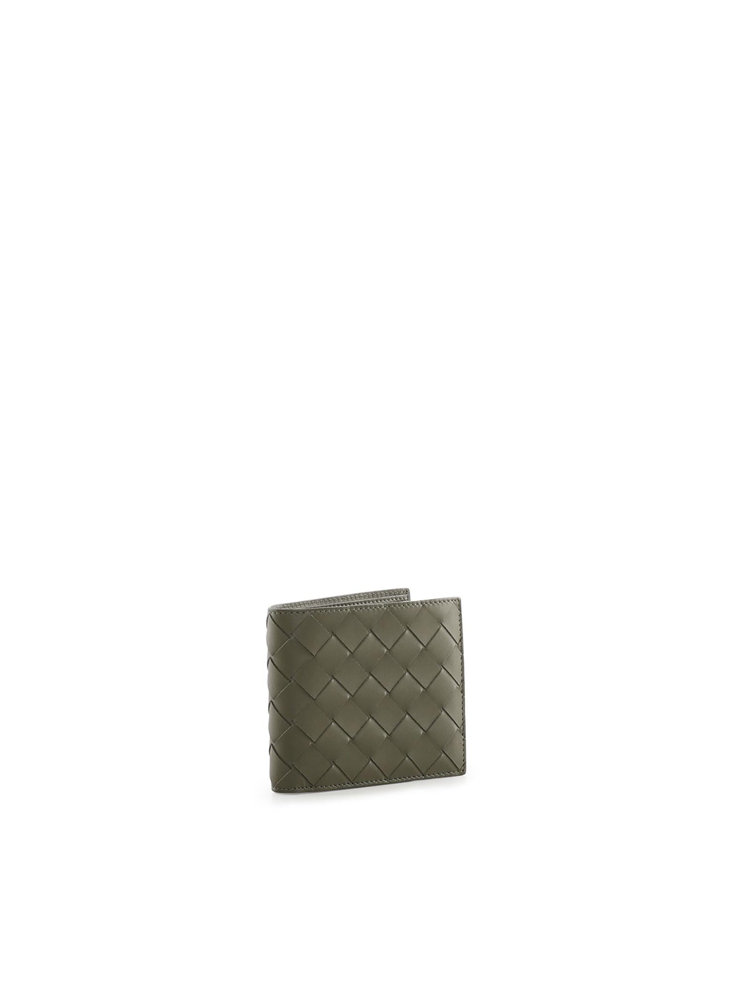 Оригінальна Portafoglio Intrecciato Bi-Fold Bottega veneta – вид ззаду