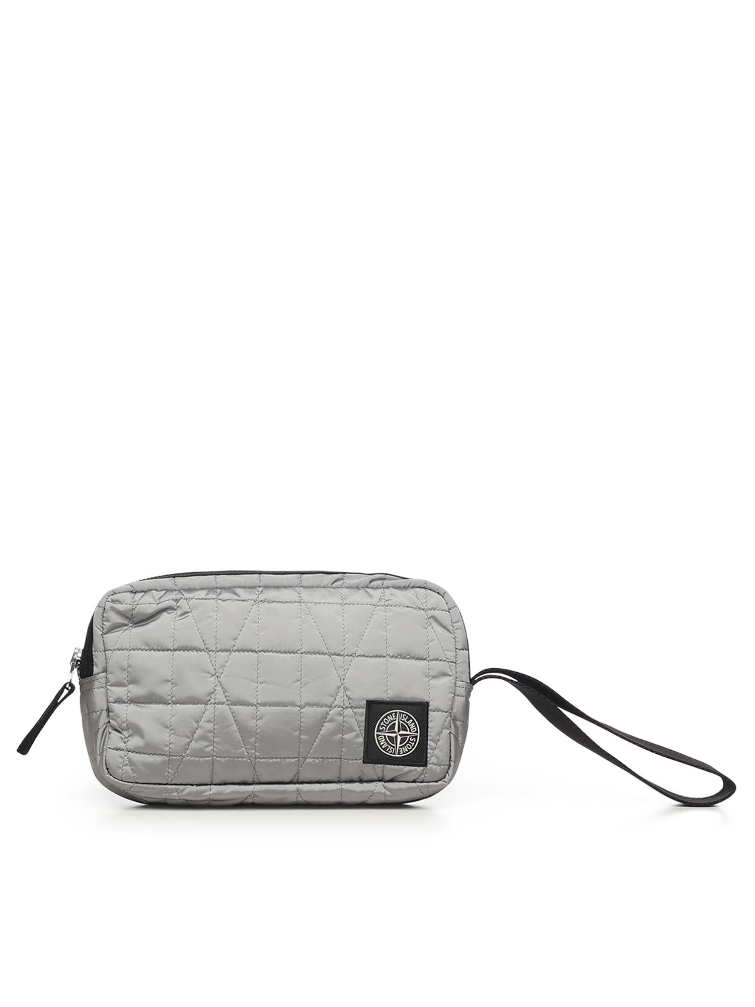 Pochette In Nylon Metal Con Logo Stone island оригінал – Купити в Україні – боковий вид