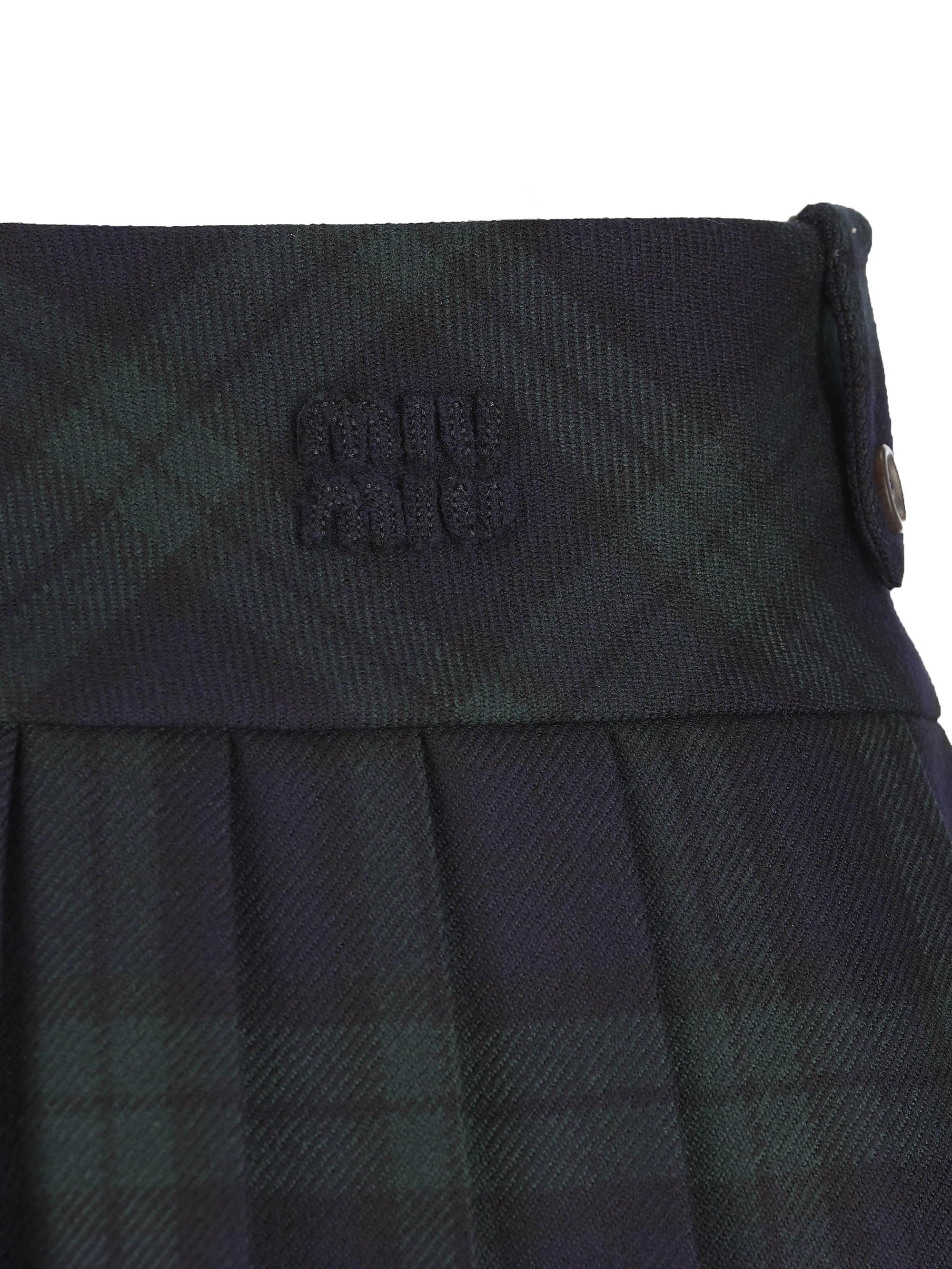 Virgin Wool Skirt Miu miu оригінал – Купити в Україні – збільшений вид