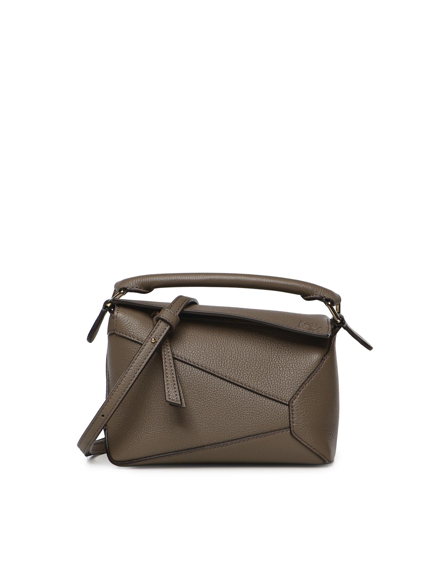 Borsa Puzzle Edge Mini In Pelle DI Vitello Loewe оригінал – Купити в Україні – боковий вид